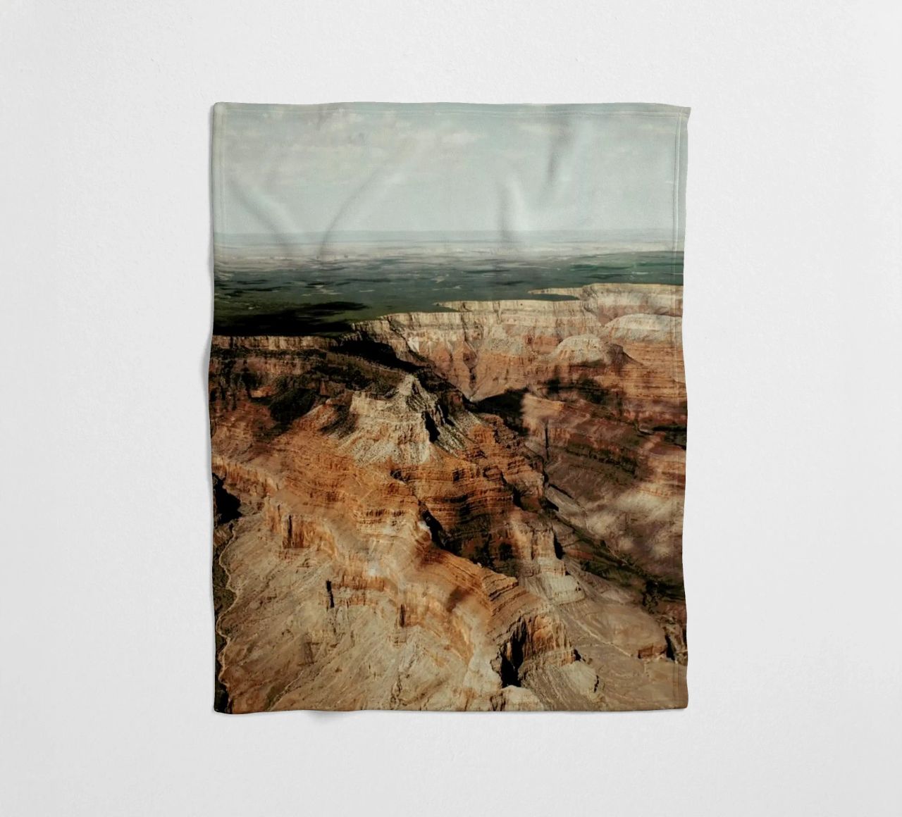 Cloud Patterns On The Grand Canyon coperta in pile da Sebastian Hilgetag