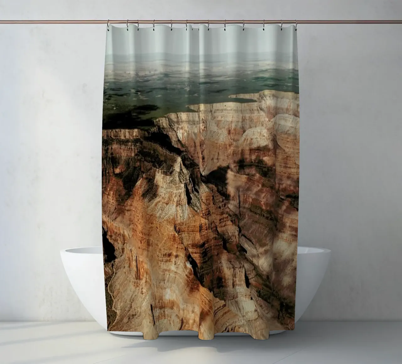 Cloud Patterns On The Grand Canyon tenda da doccia da Sebastian Hilgetag