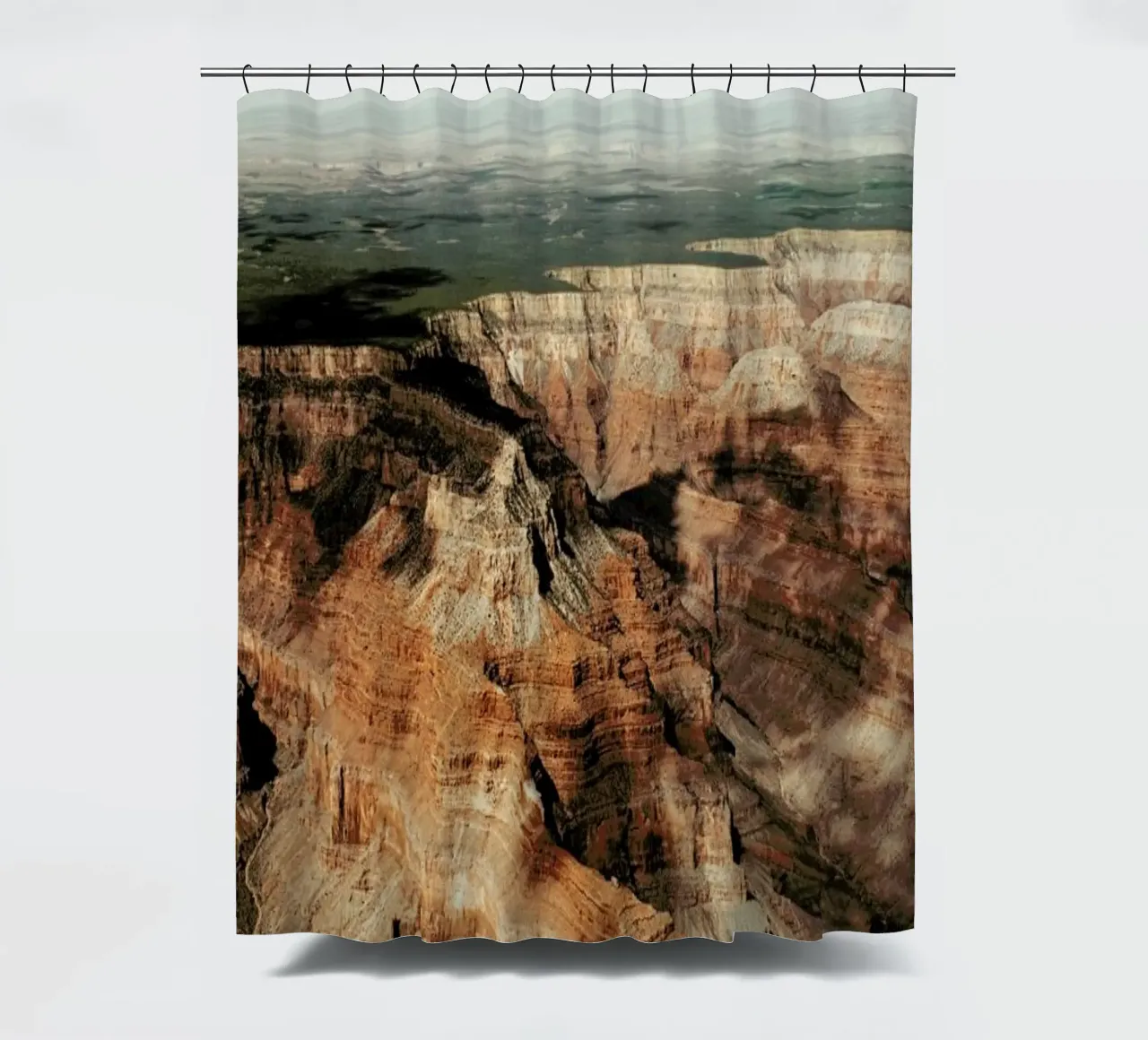 Cloud Patterns On The Grand Canyon tenda da doccia da Sebastian Hilgetag