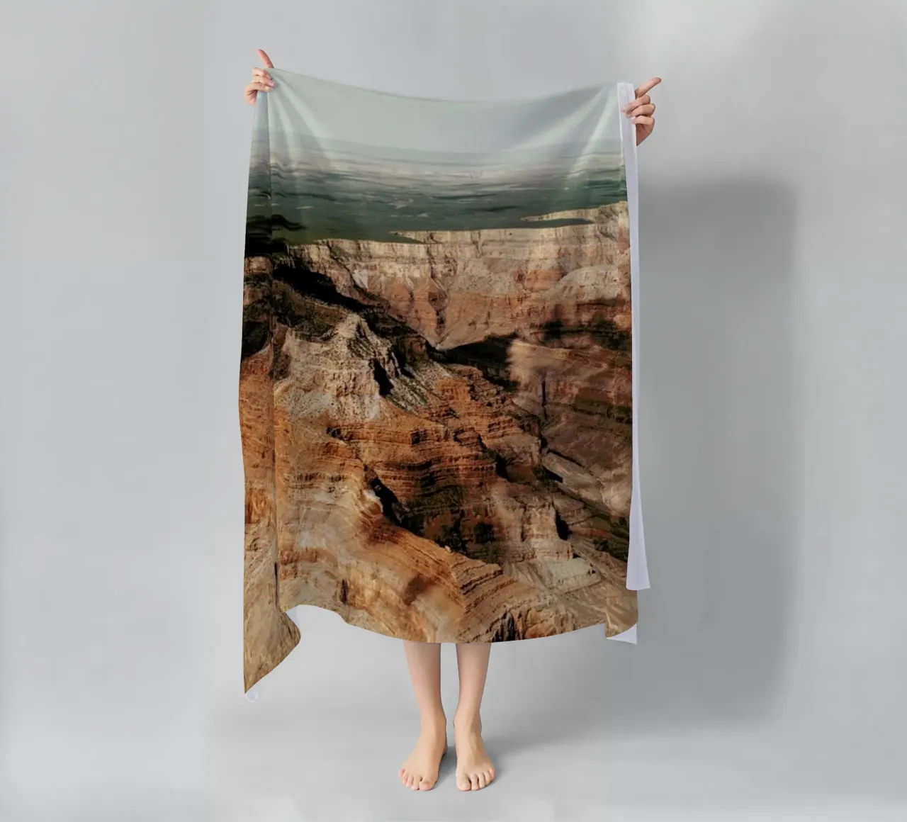 Cloud Patterns On The Grand Canyon telo mare da Sebastian Hilgetag