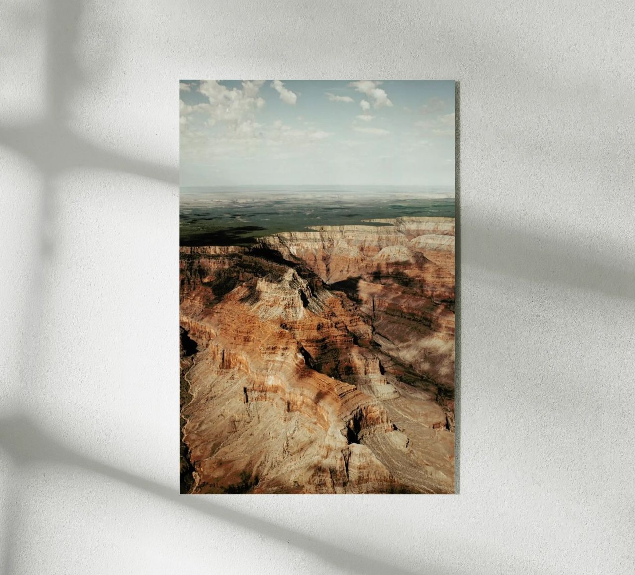 Cloud Patterns On The Grand Canyon plexiglass da Sebastian Hilgetag