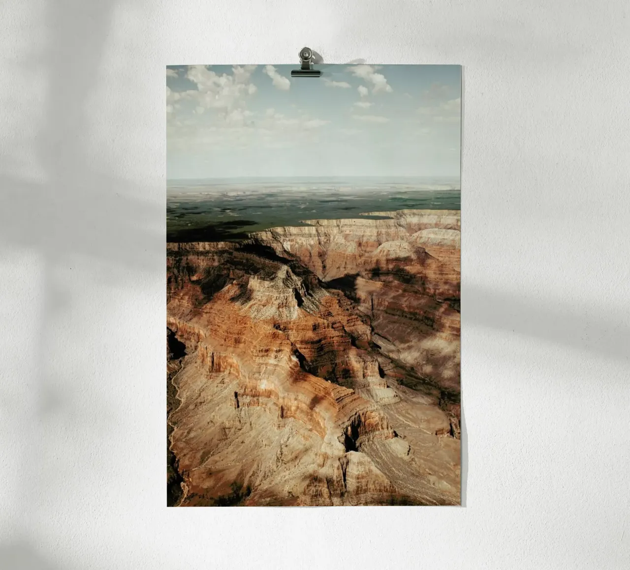 Cloud Patterns On The Grand Canyon carta hahnemühle da Sebastian Hilgetag