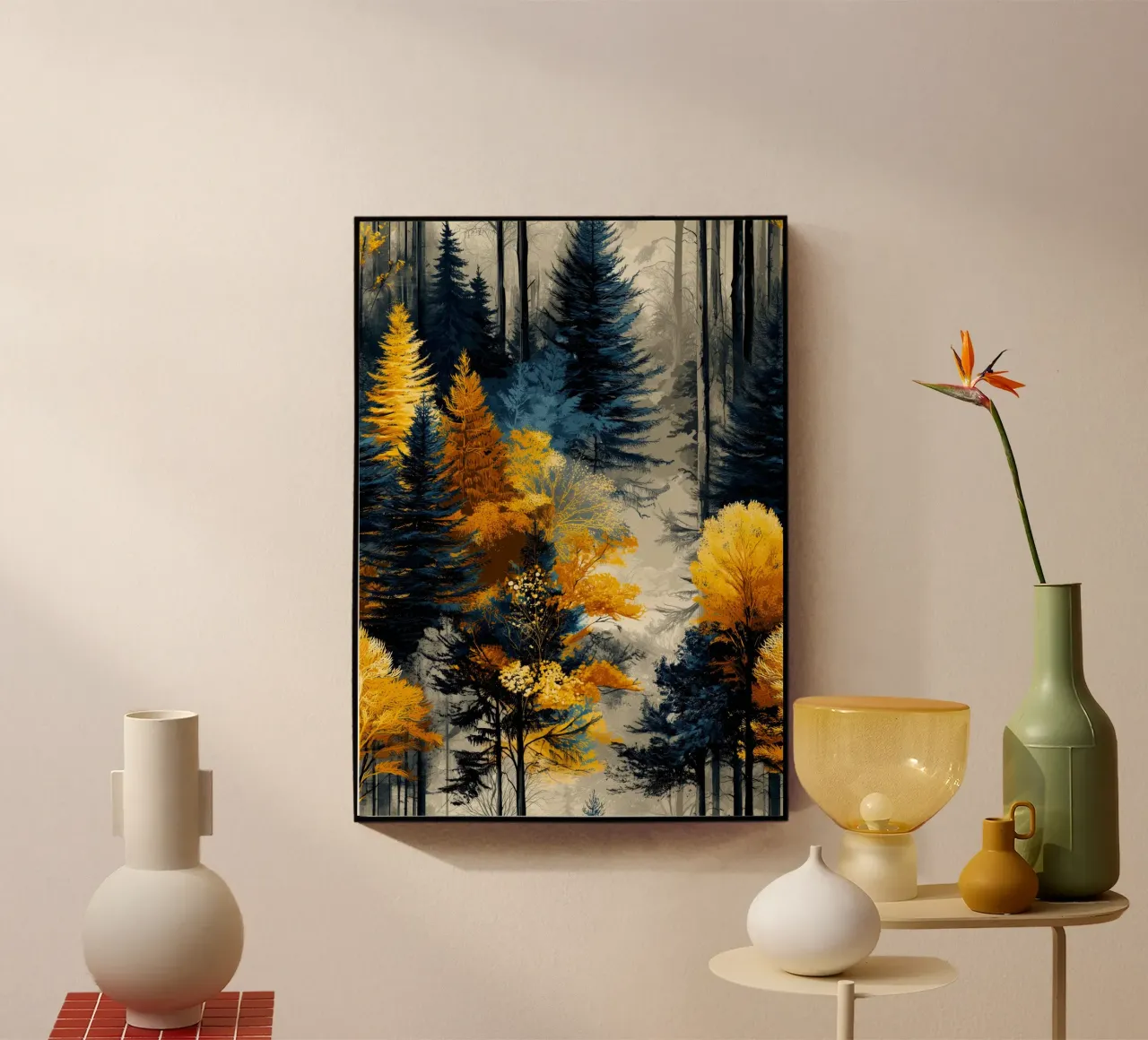 Foresta sempreverde plexiglass da Justyna Jaszke JBJart