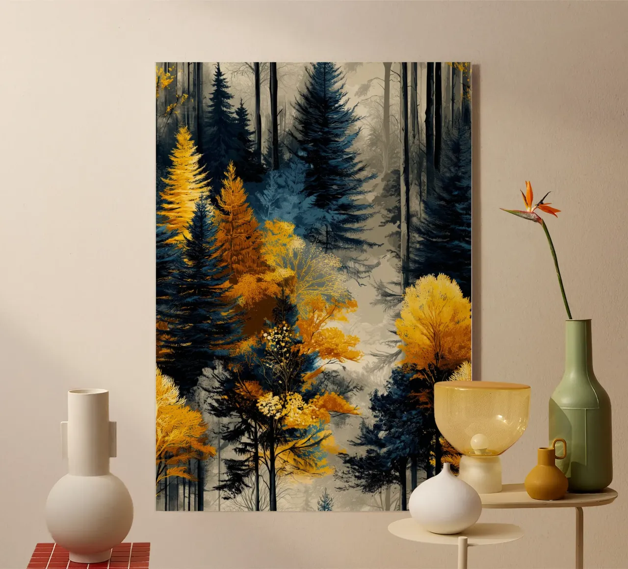 Foresta sempreverde plexiglass da Justyna Jaszke JBJart