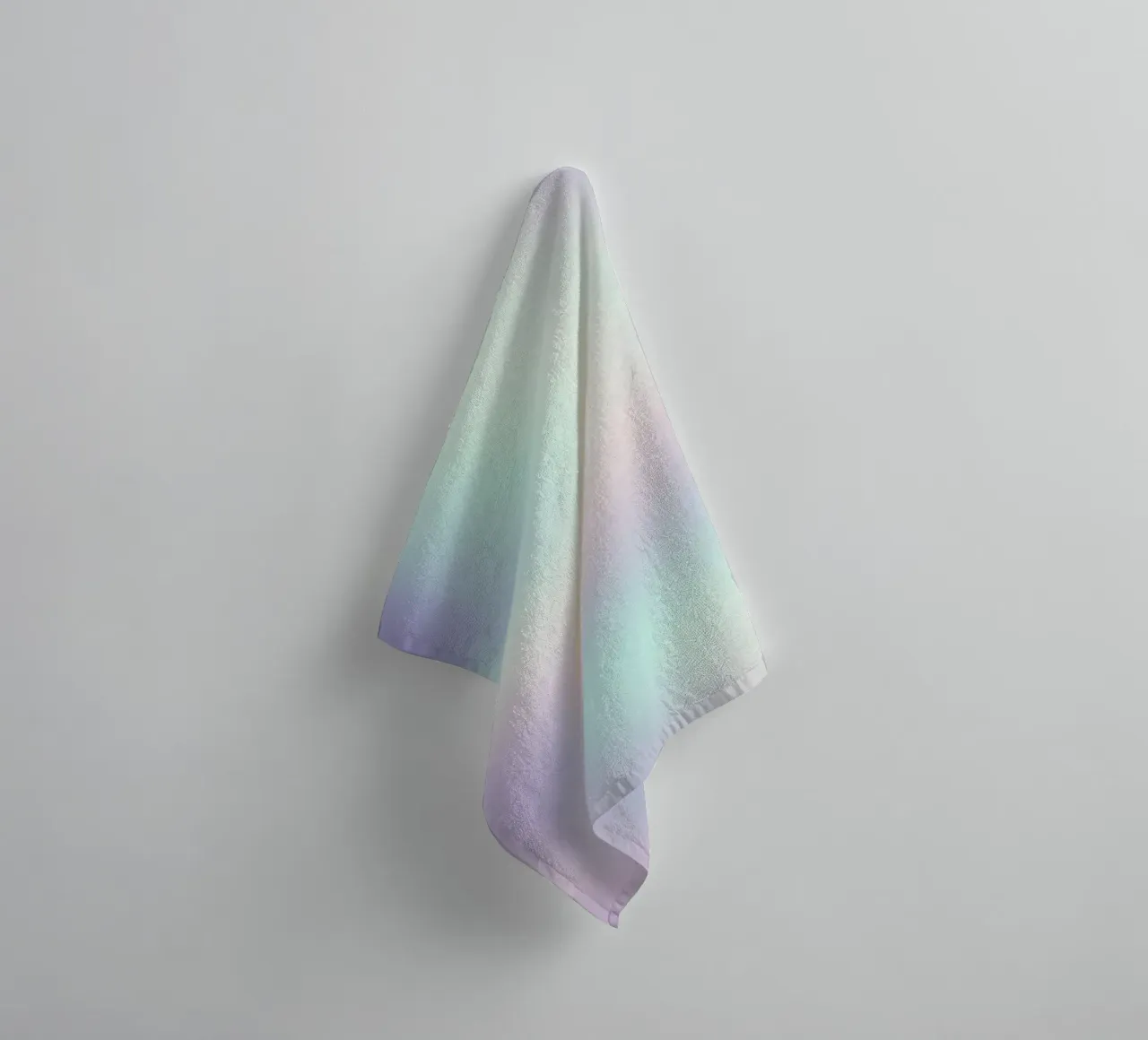 Aura Print, Gradient Poster, Pastel Print, Aura Wall Art towel by Dreamscape