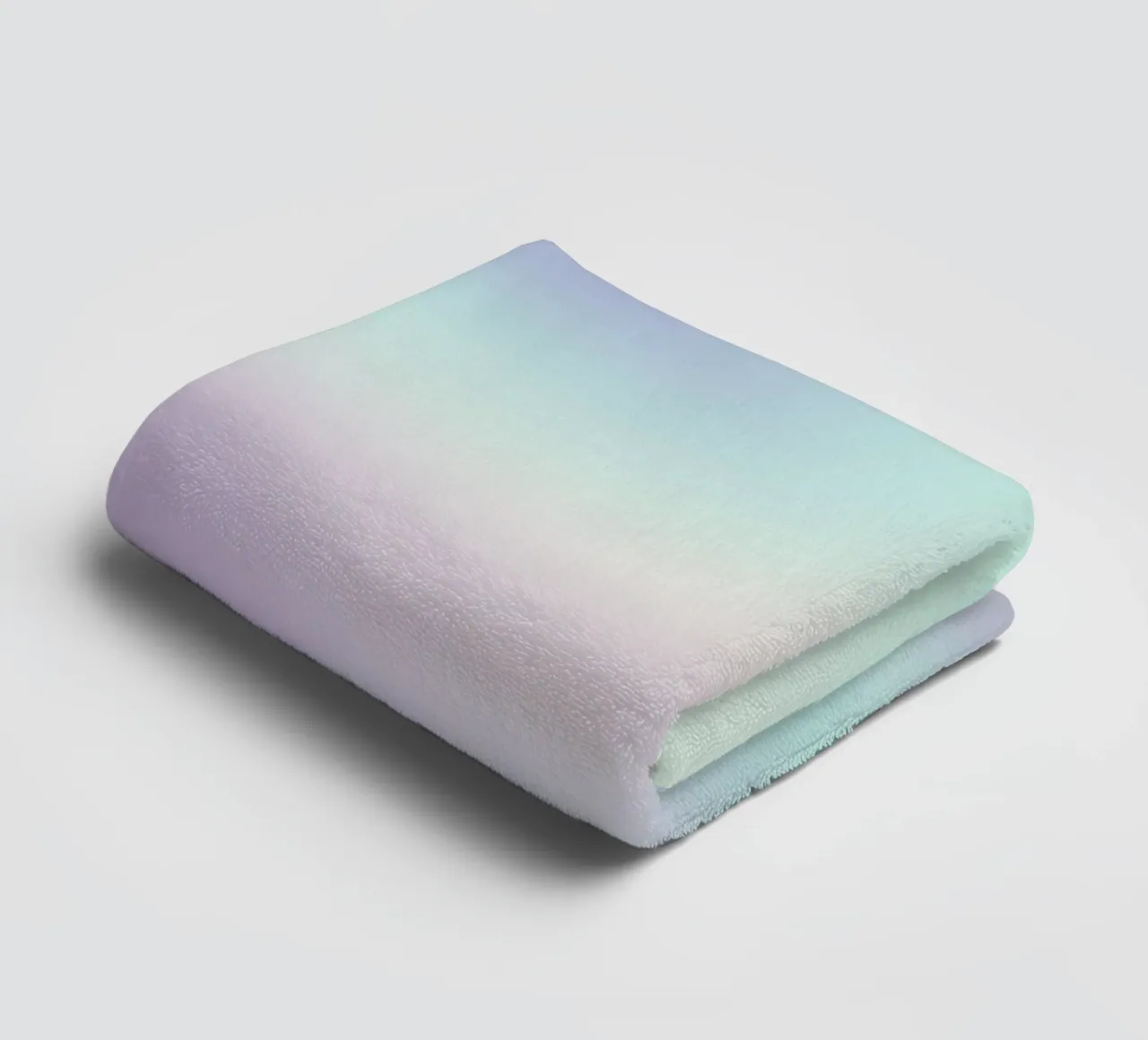 Aura Print, Gradient Poster, Pastel Print, Aura Wall Art towel by Dreamscape