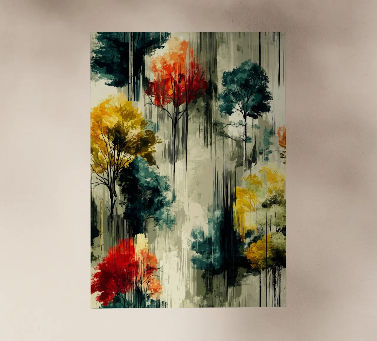 Foresta magica pellicola backlit da Justyna Jaszke JBJart