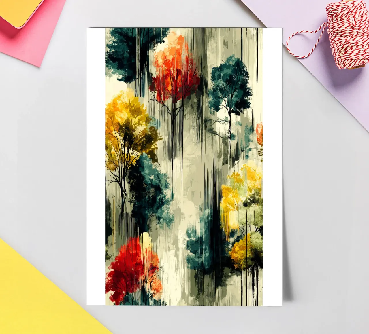 Magic forest sticker sheet by Justyna Jaszke JBJart