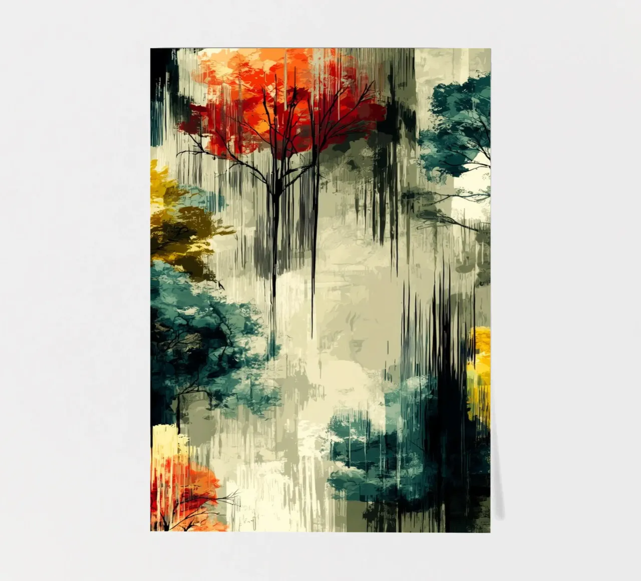 Magic forest sticker sheet by Justyna Jaszke JBJart