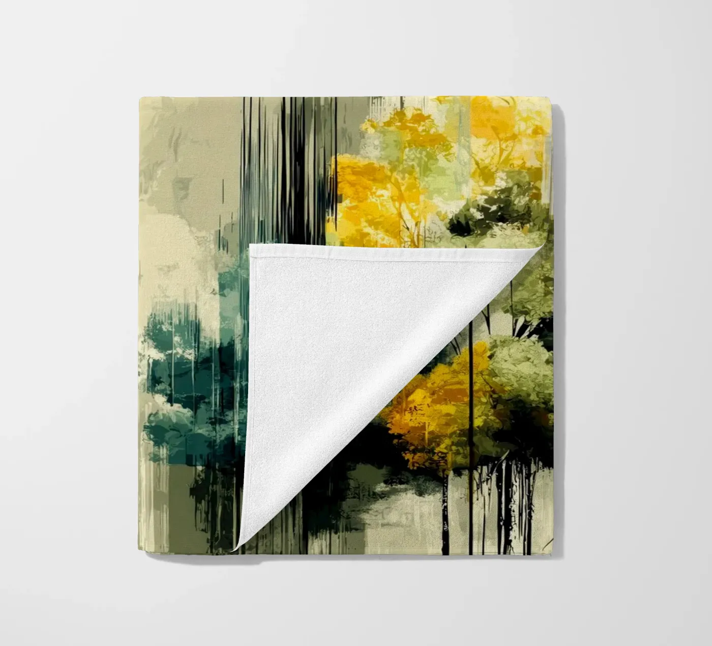 Magic forest Strandtuch von Justyna Jaszke JBJart