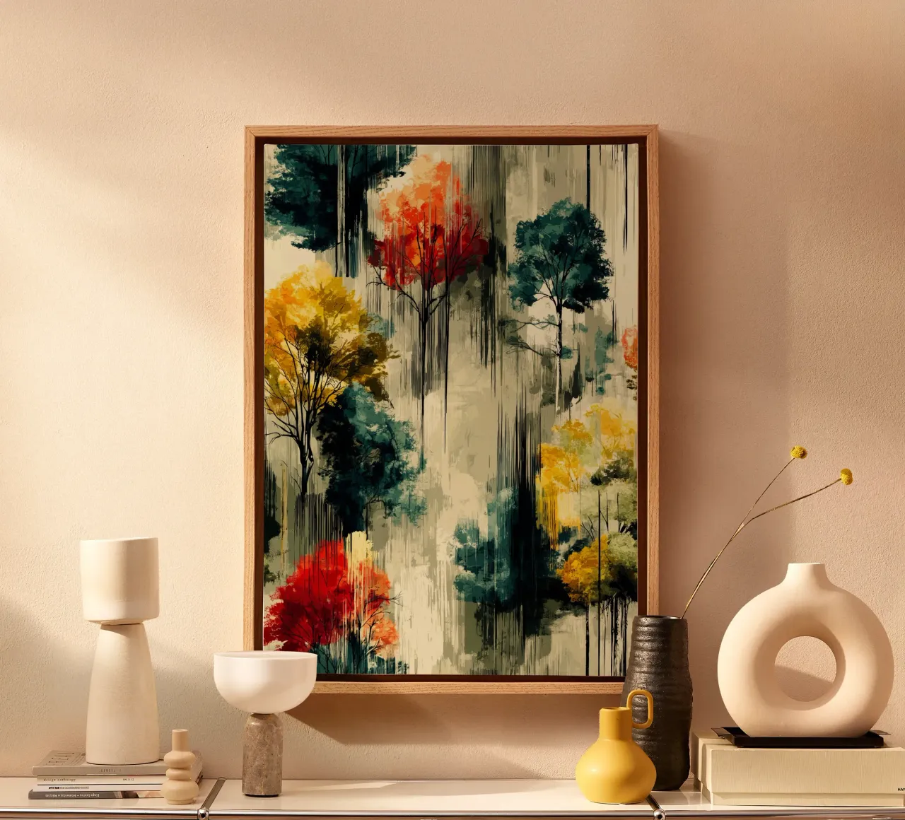 Foresta magica tela da Justyna Jaszke JBJart