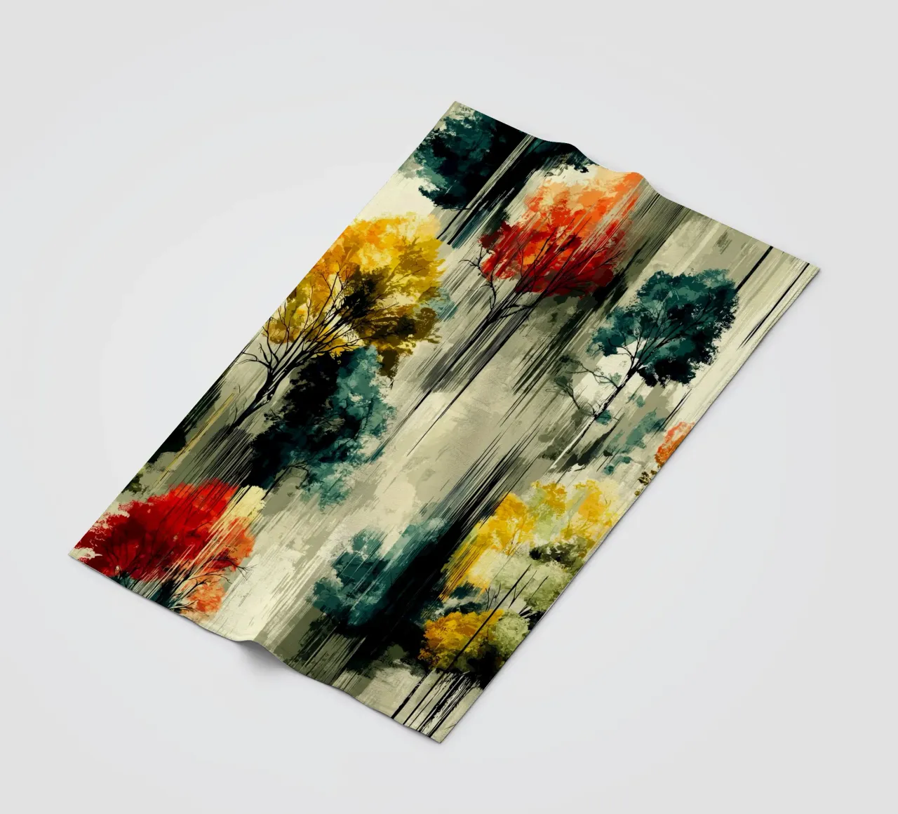 Zauberwald Fleecedecke von Justyna Jaszke JBJart