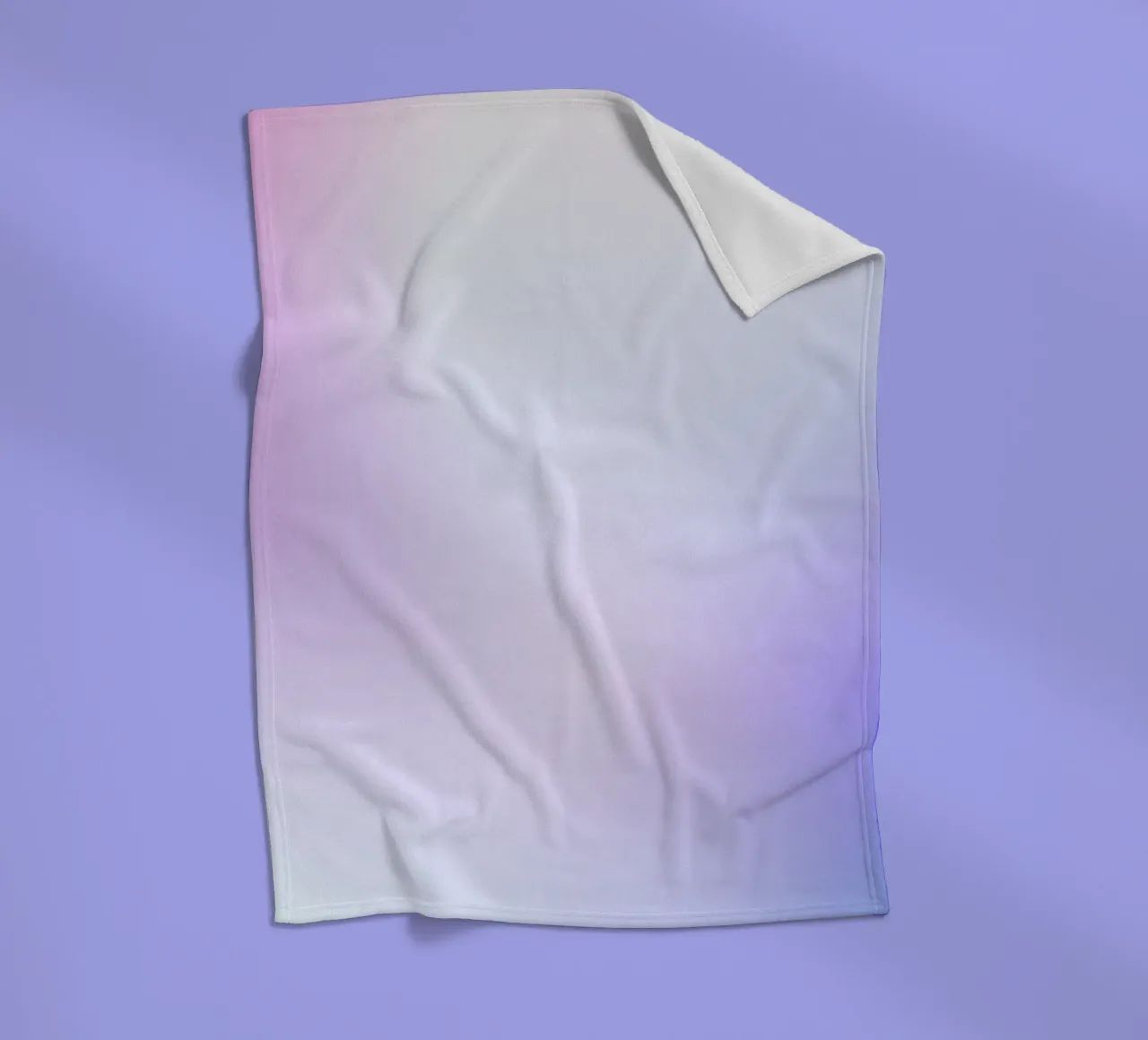 Aura Print, Pastel Wall Art, Modern Gradient Poster fleece blanket by Dreamscape