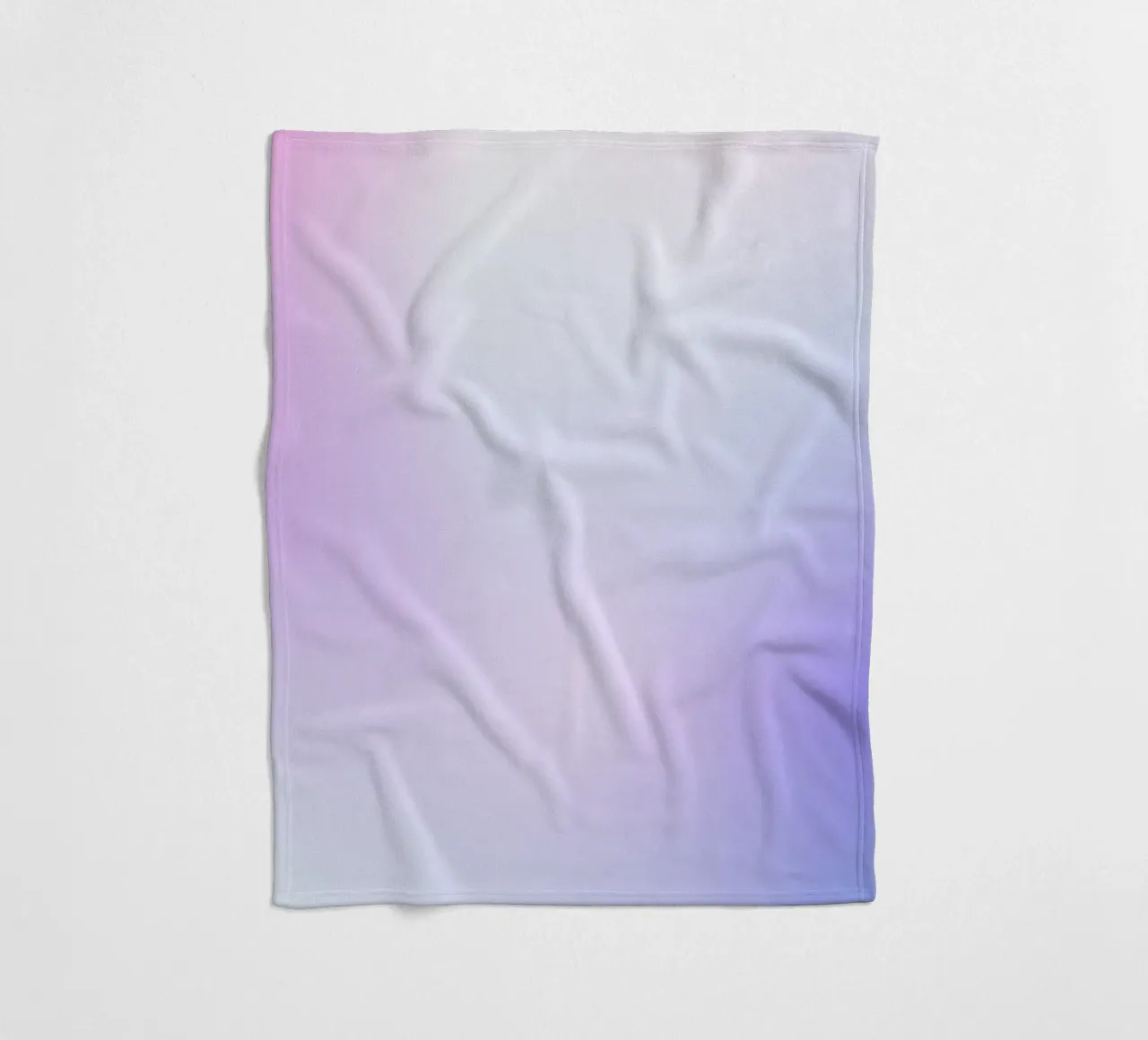 Aura Print, Pastel Wall Art, Modern Gradient Poster fleece blanket by Dreamscape