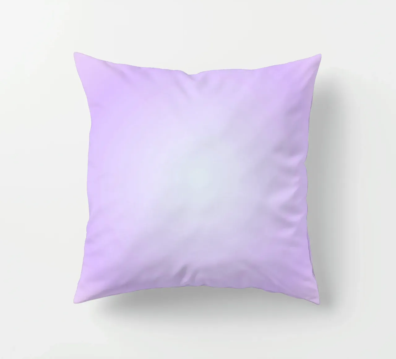 Lilac Aura Print, Gradient Wall Art, Energy Wall Art decorative cushion by Dreamscape