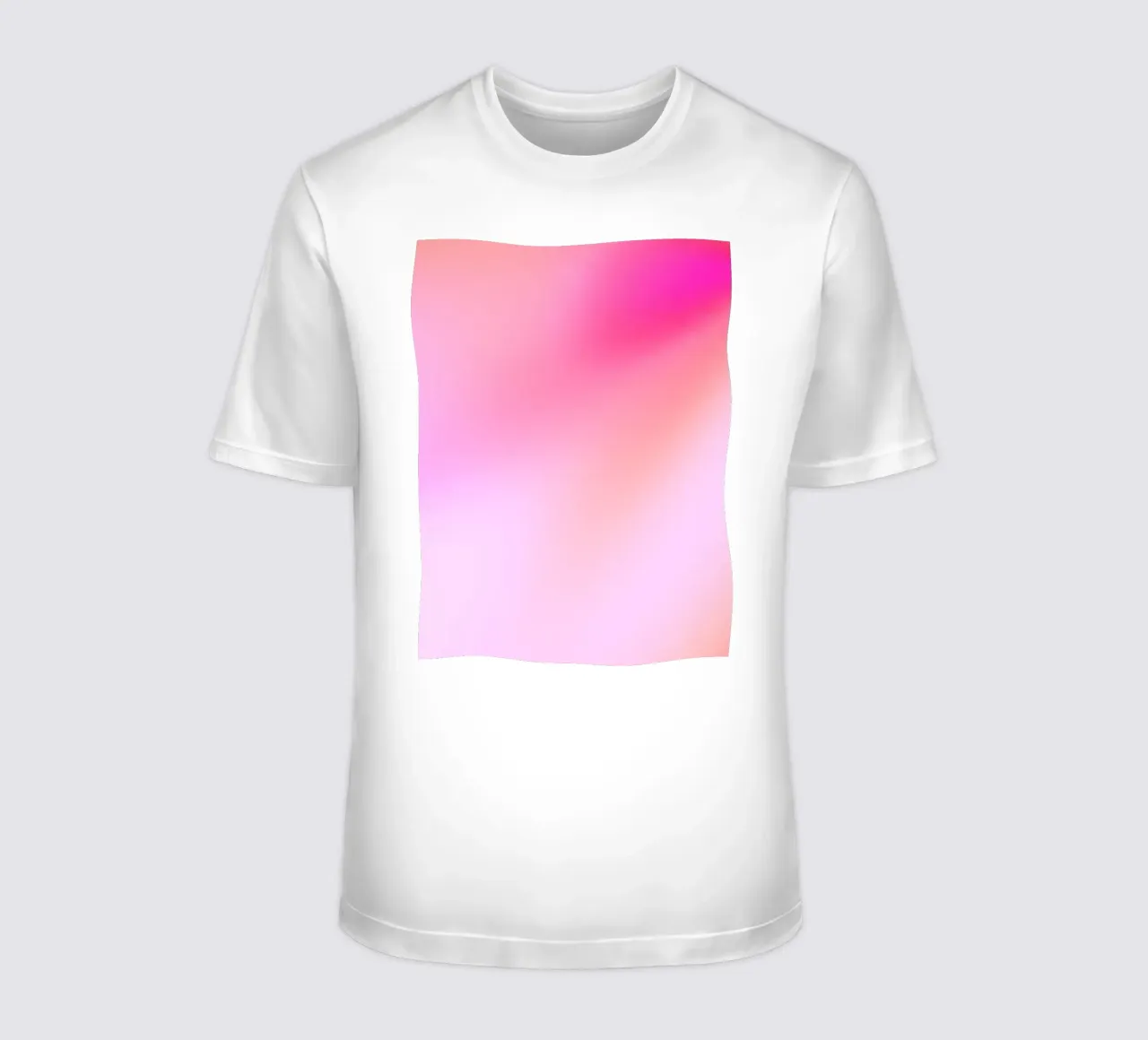 Gradient Pink Wall Art, Aura Poster t-shirt by Dreamscape