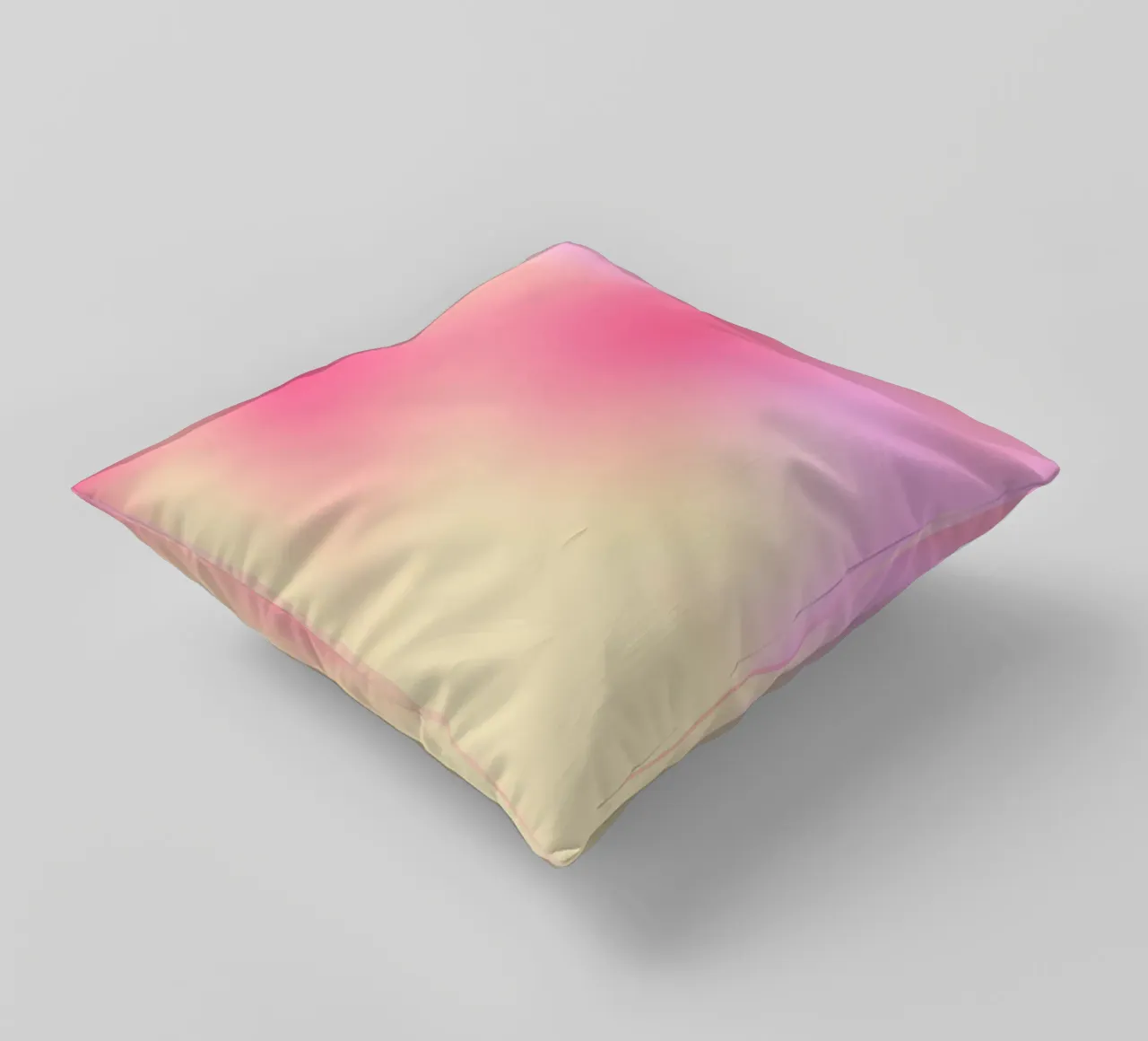 Gradient Pink Wall Art, Aura Poster decorative cushion by Dreamscape