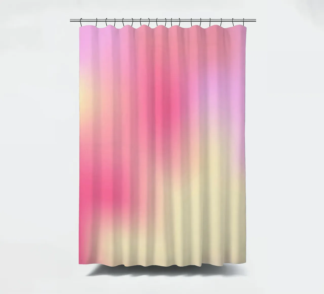 Gradient Pink Wall Art, Aura Poster shower curtain by Dreamscape
