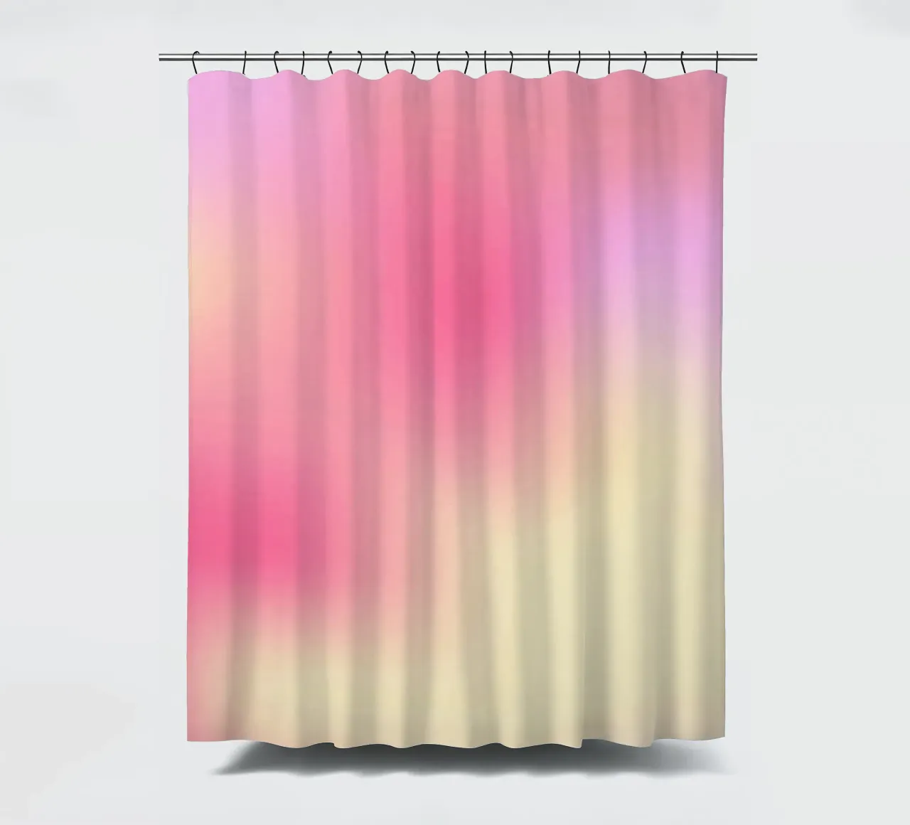 Gradient Pink Wall Art, Aura Poster shower curtain by Dreamscape