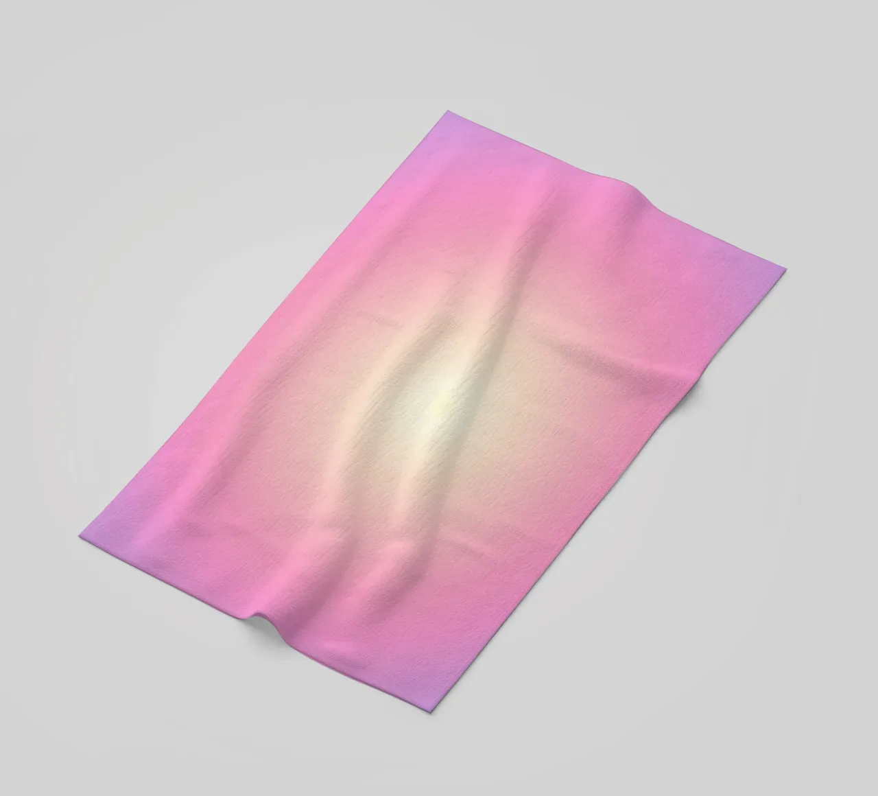Roze Aura, Verloop Kunst strandhanddoek van Dreamscape