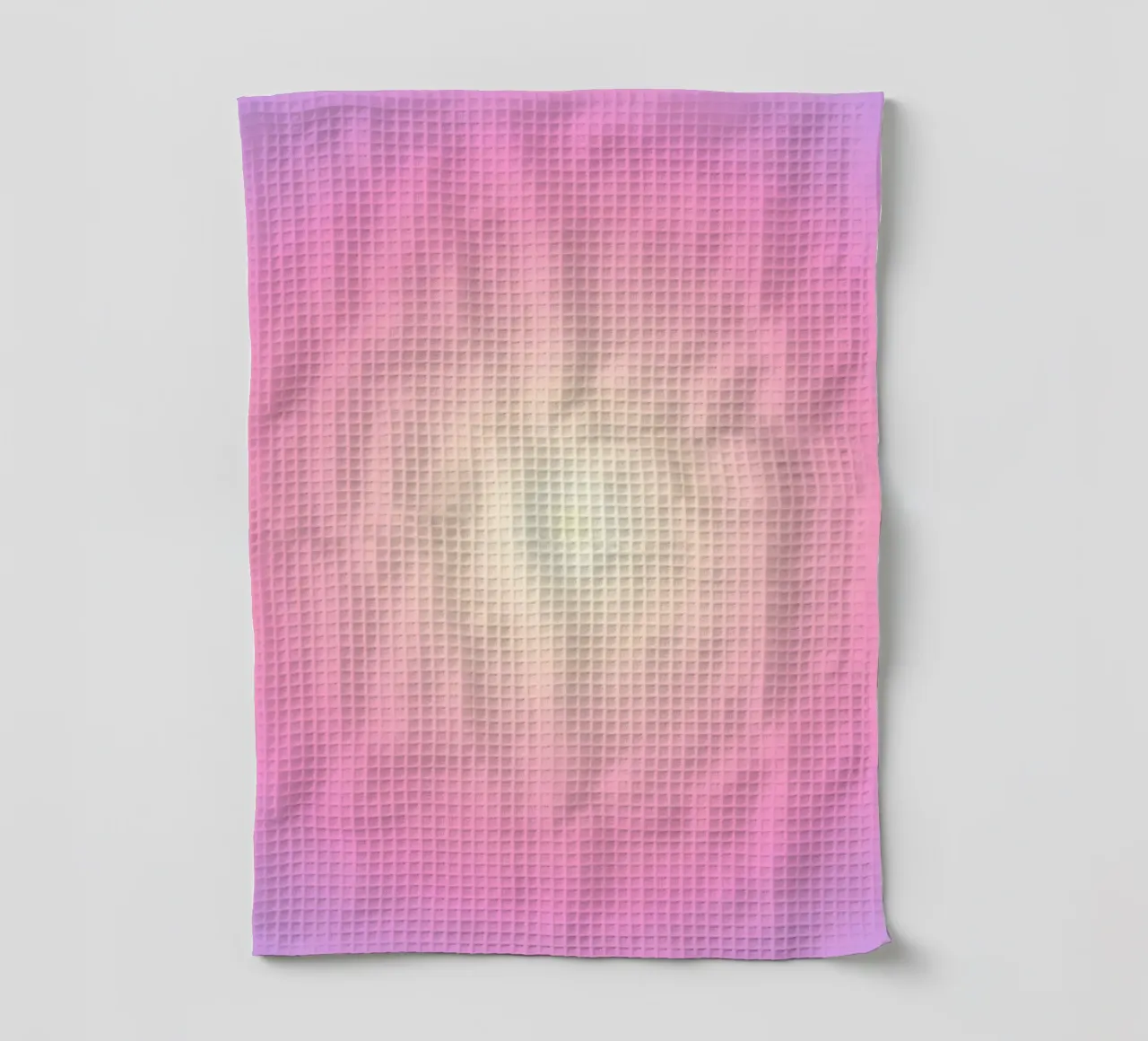 Rosa Aura, Gradient Art Geschirrtuch von Dreamscape
