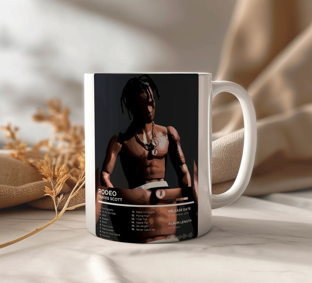 Travis scott tazza in ceramica da Minae