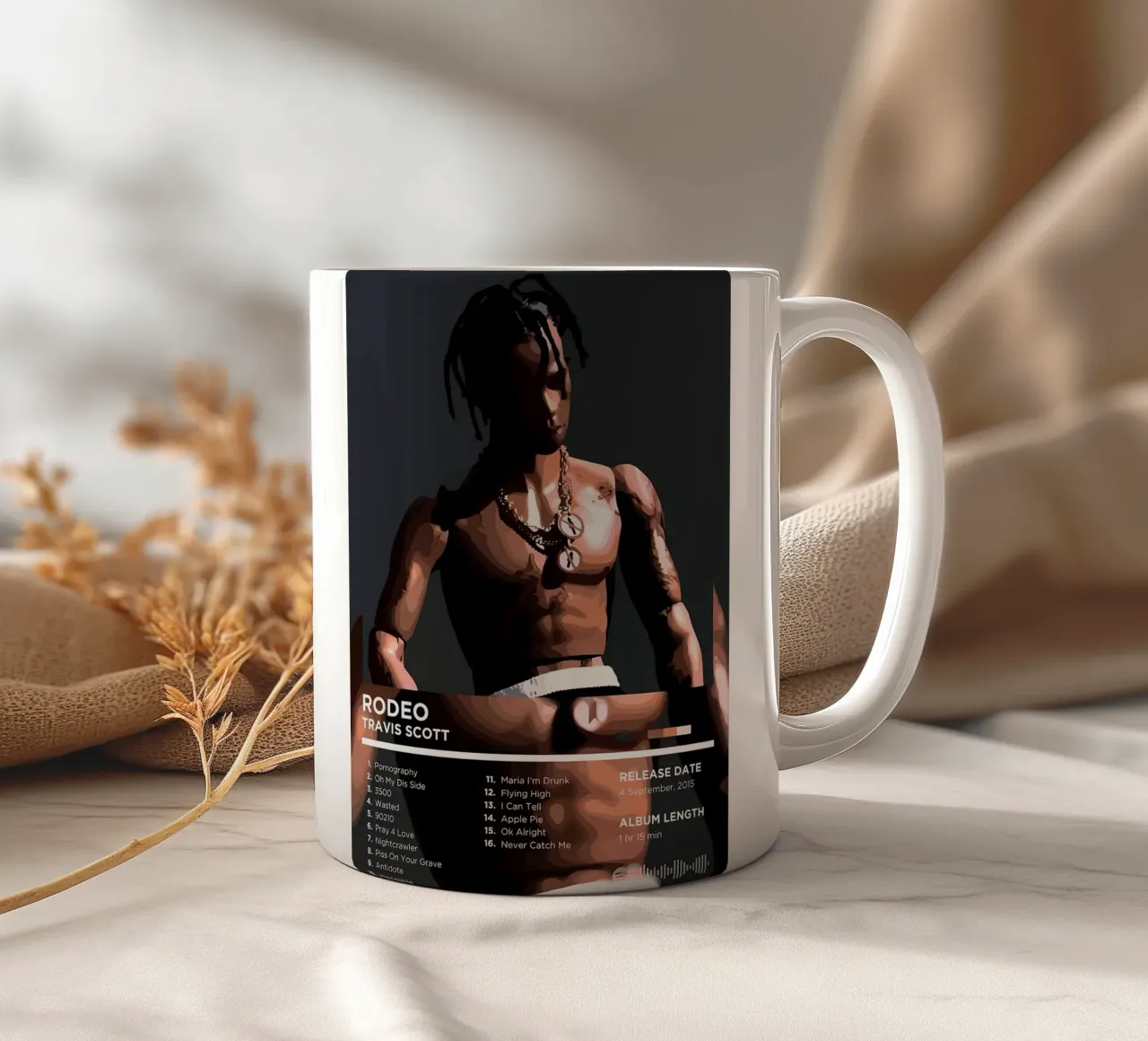 Travis scott ceramic mug by Minae