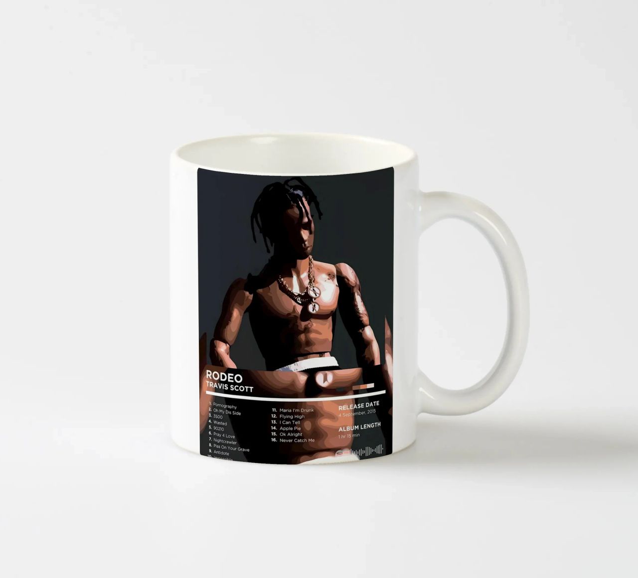 Travis scott tazza in ceramica da Minae