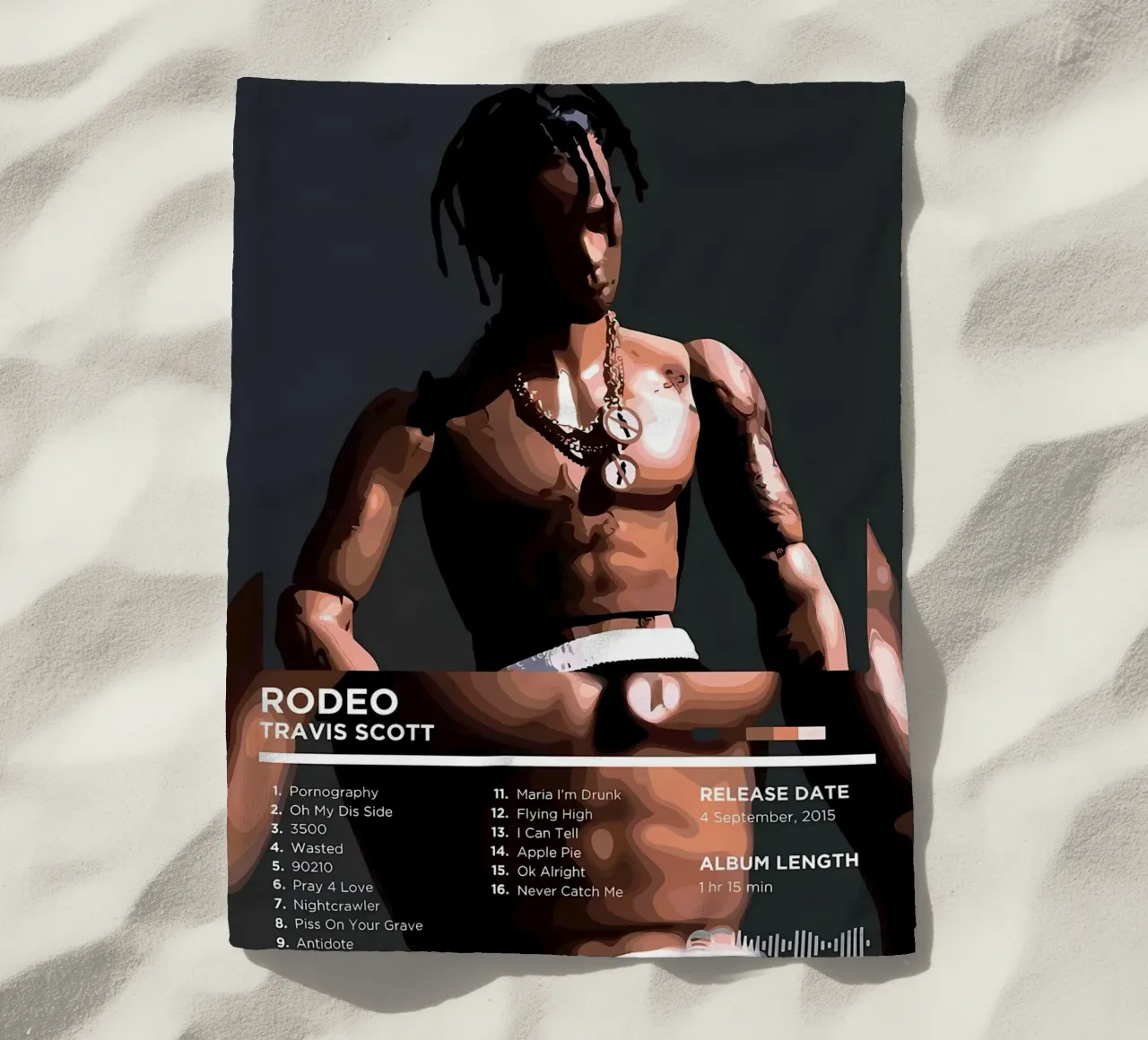 Travis scott telo mare da Minae