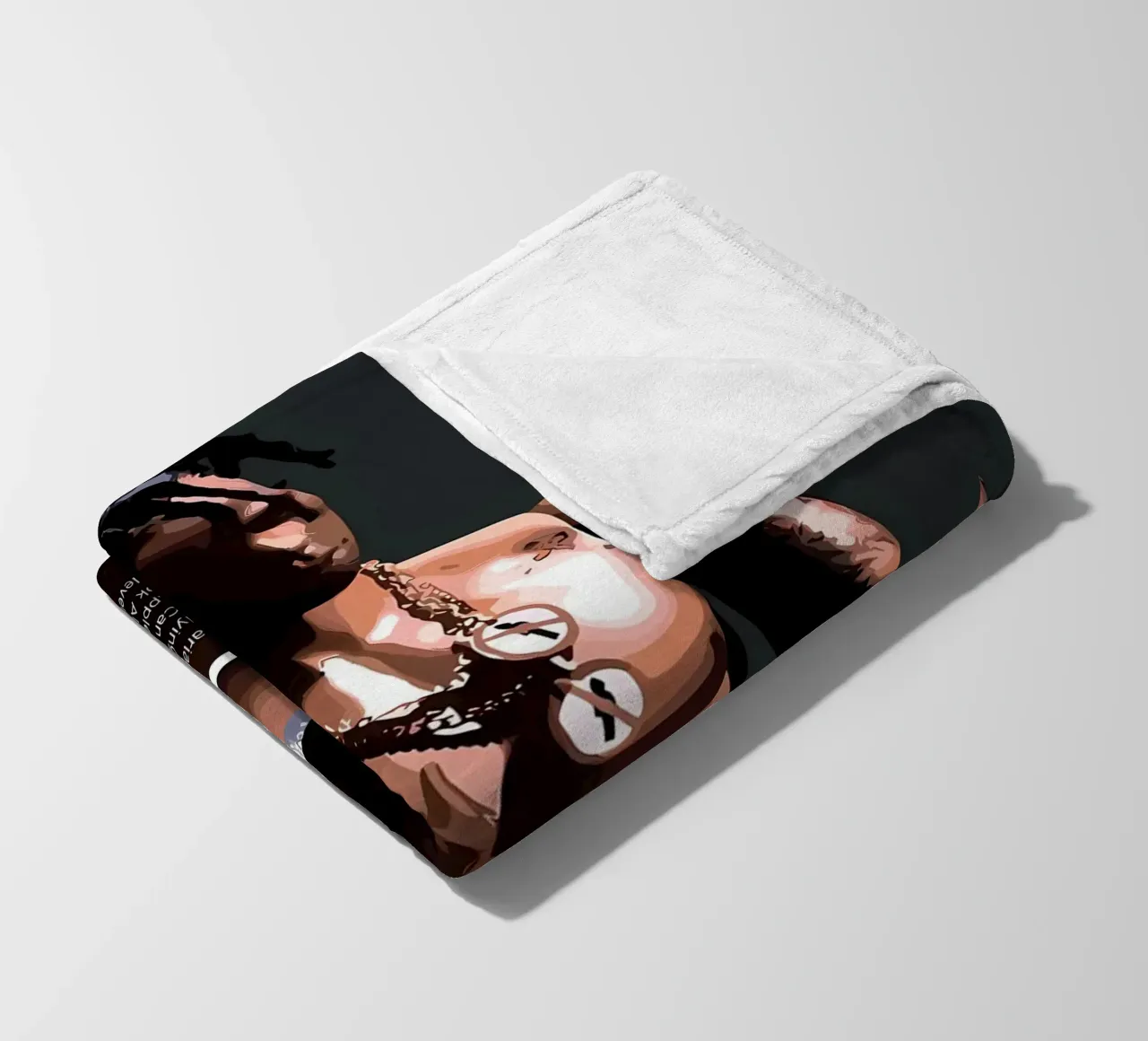 Travis scott coperta in pile da Minae