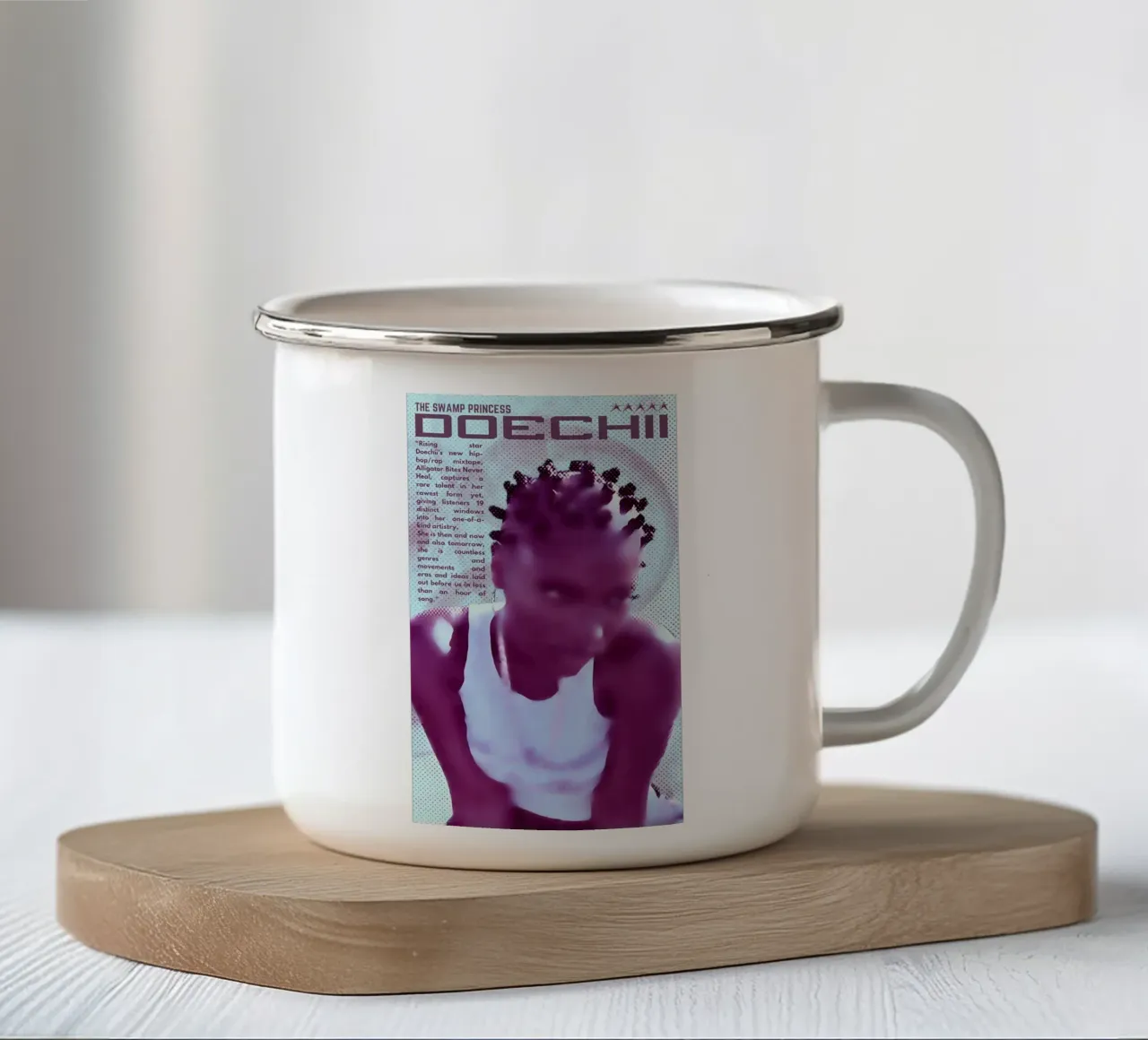 Doecchii tazza in smalto da Minae