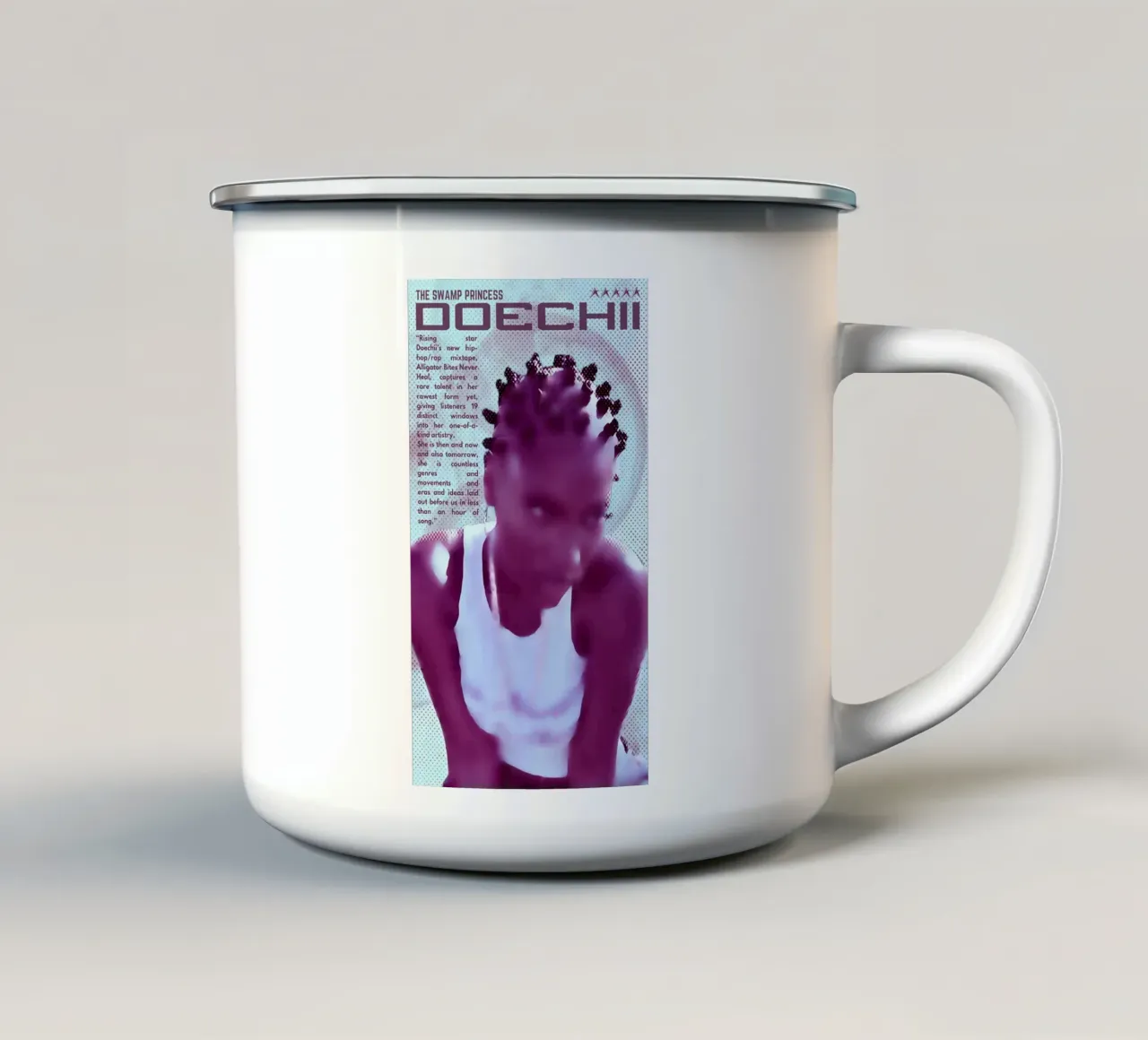 Doecchii tazza in smalto da Minae