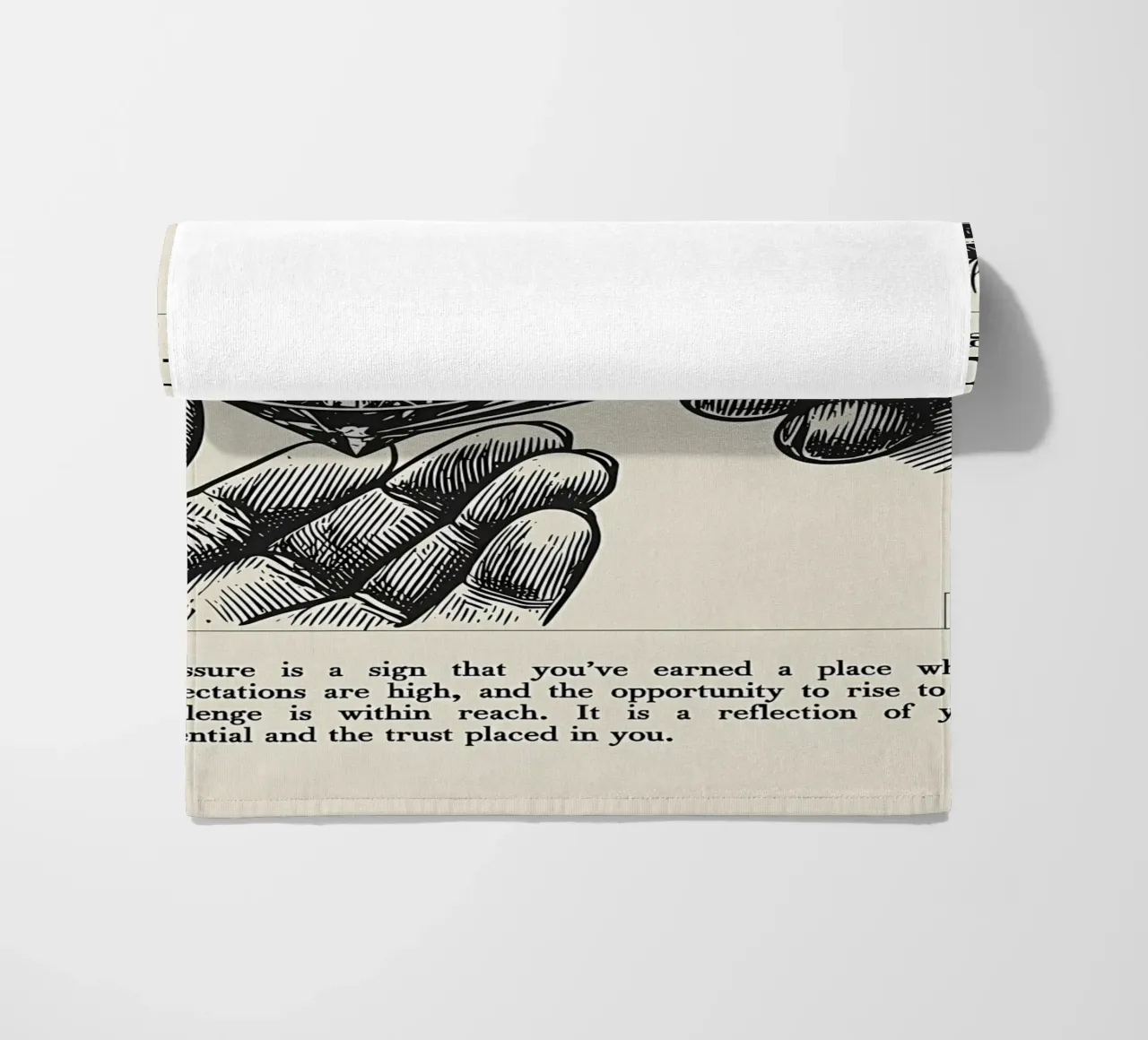 Pressure beach towel by Minae