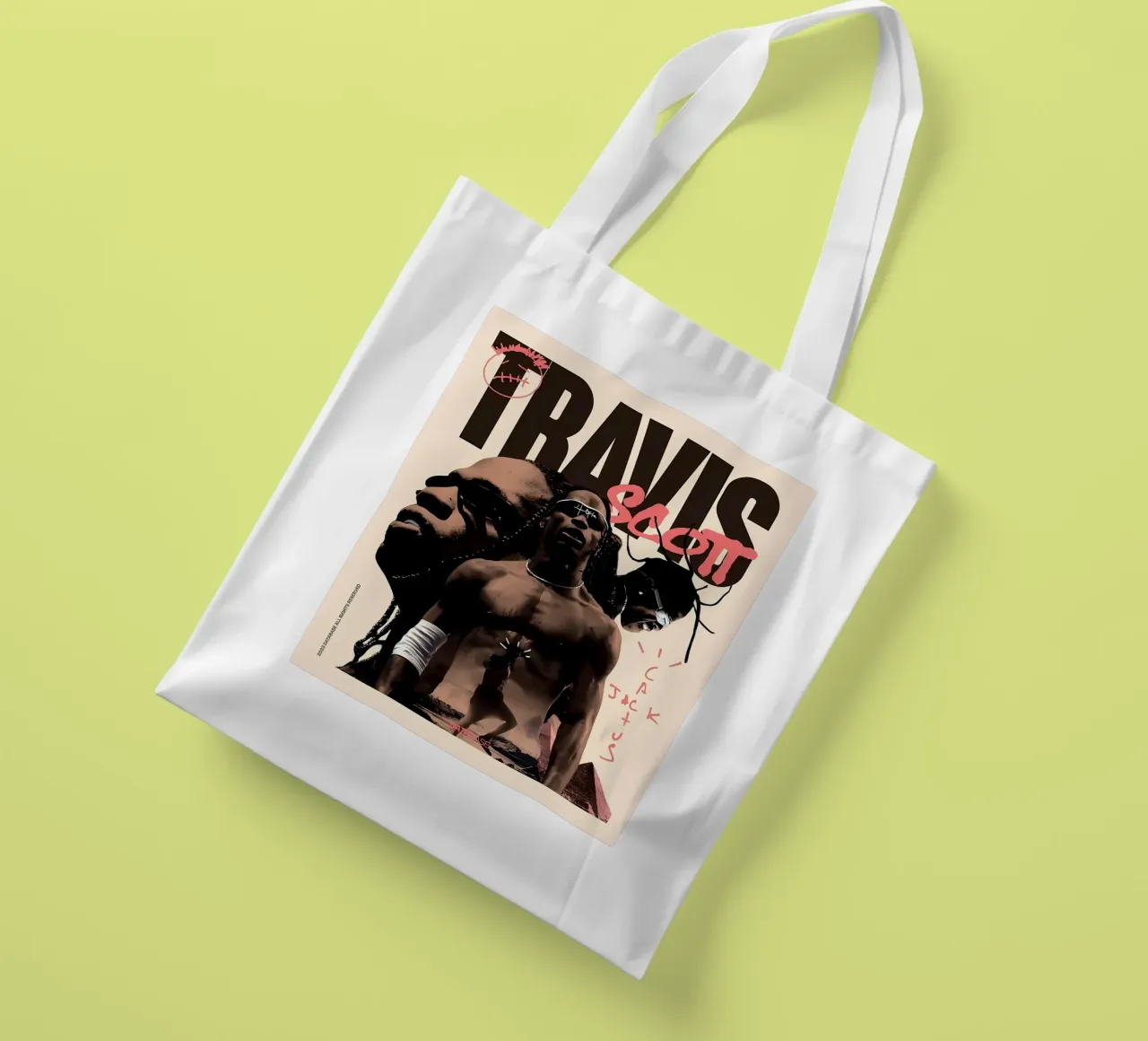 Travis scott borsa in juta da Minae