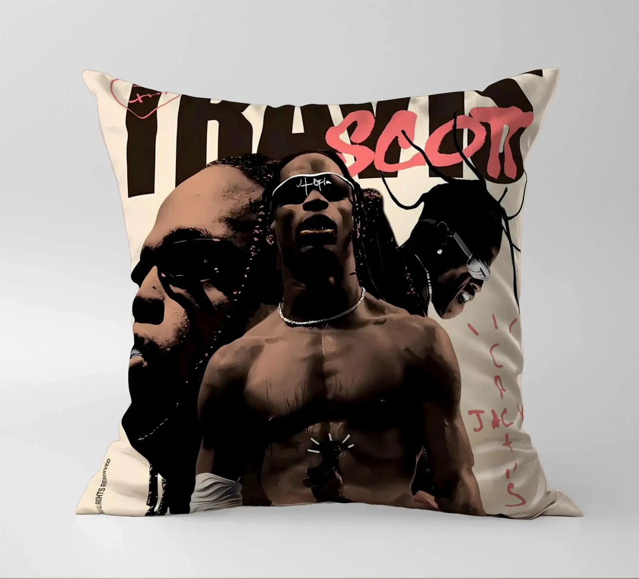 Travis Scott cojín de Minae
