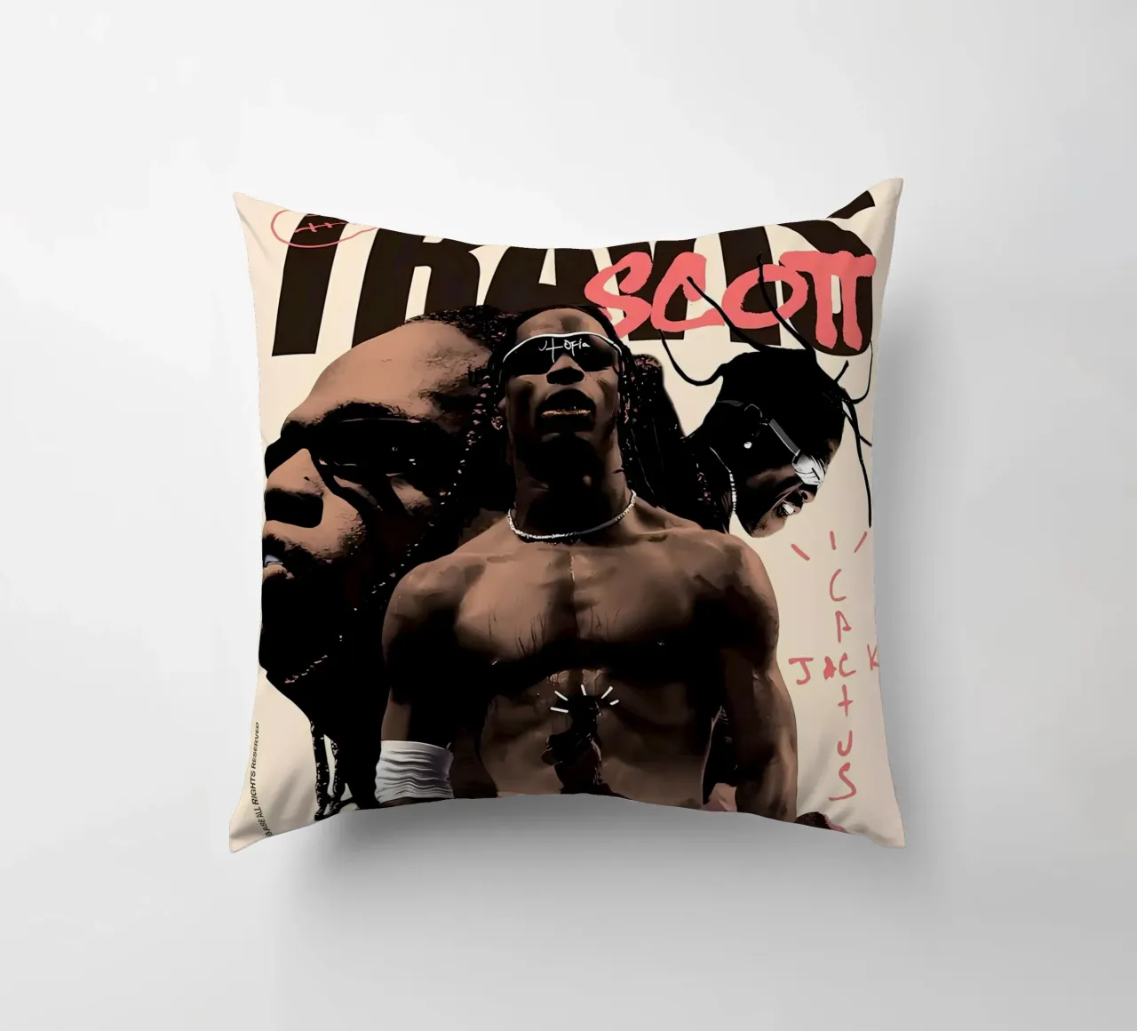 Travis Scott cojín de Minae