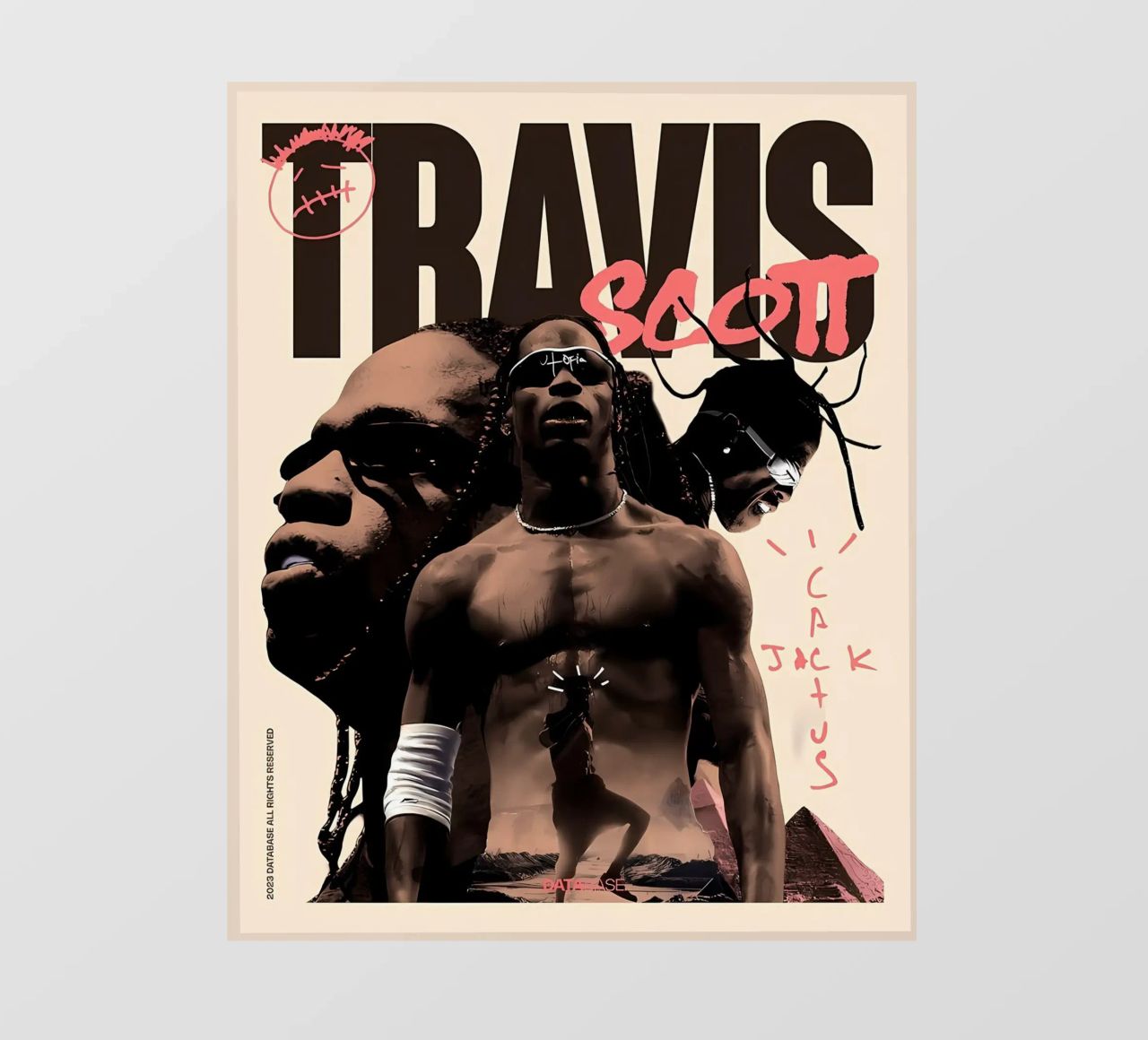 Travis scott telo in pvc da Minae