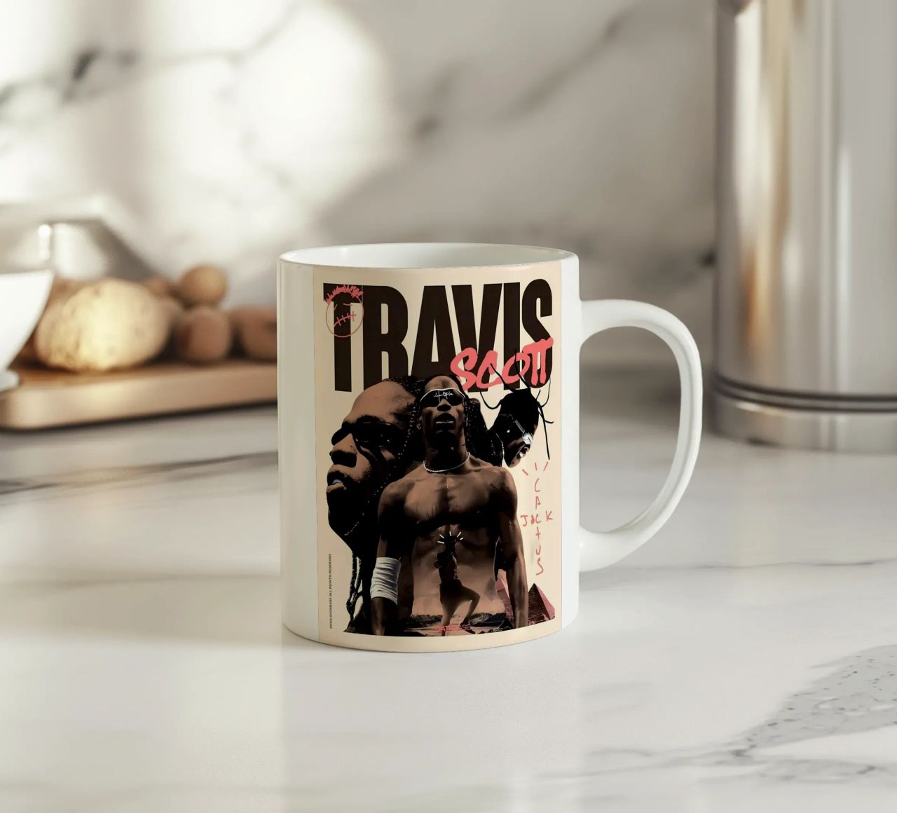 Travis scott tazza in ceramica da Minae