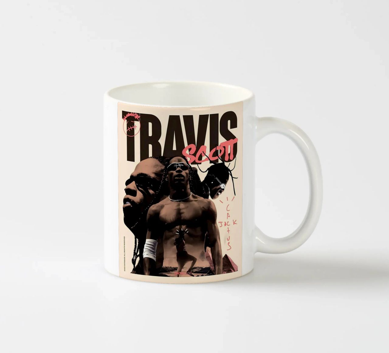 Travis scott tazza in ceramica da Minae