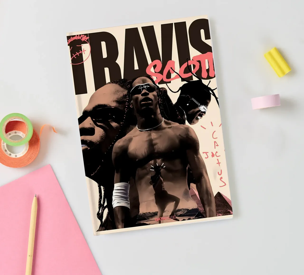 Travis scott notebook by Minae