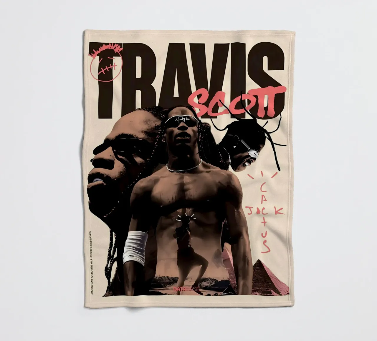 Travis scott coperta in pile da Minae