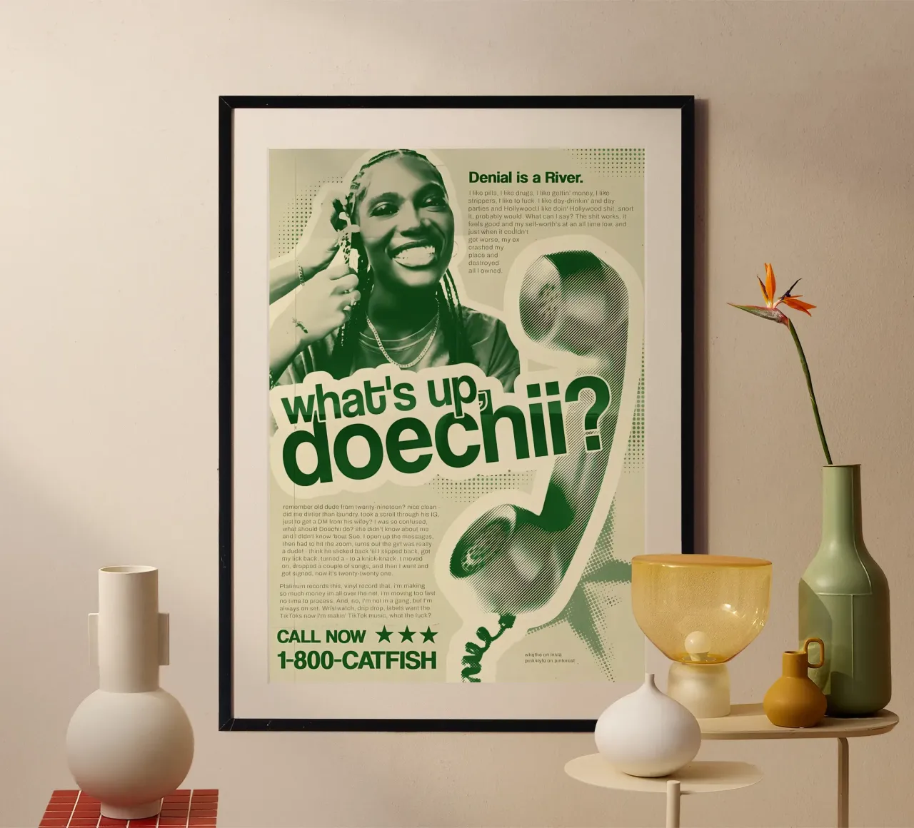 Cosa c'è sup doechii poster da Minae