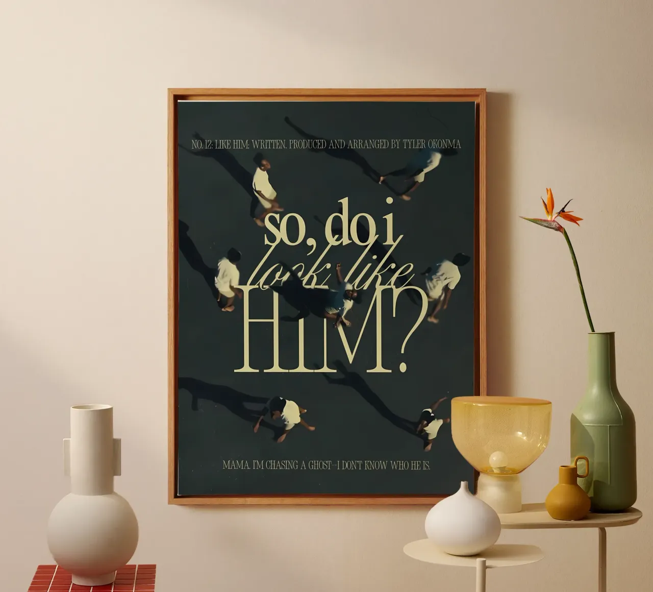 So, do I look him? canvas with Floater frame by Minae