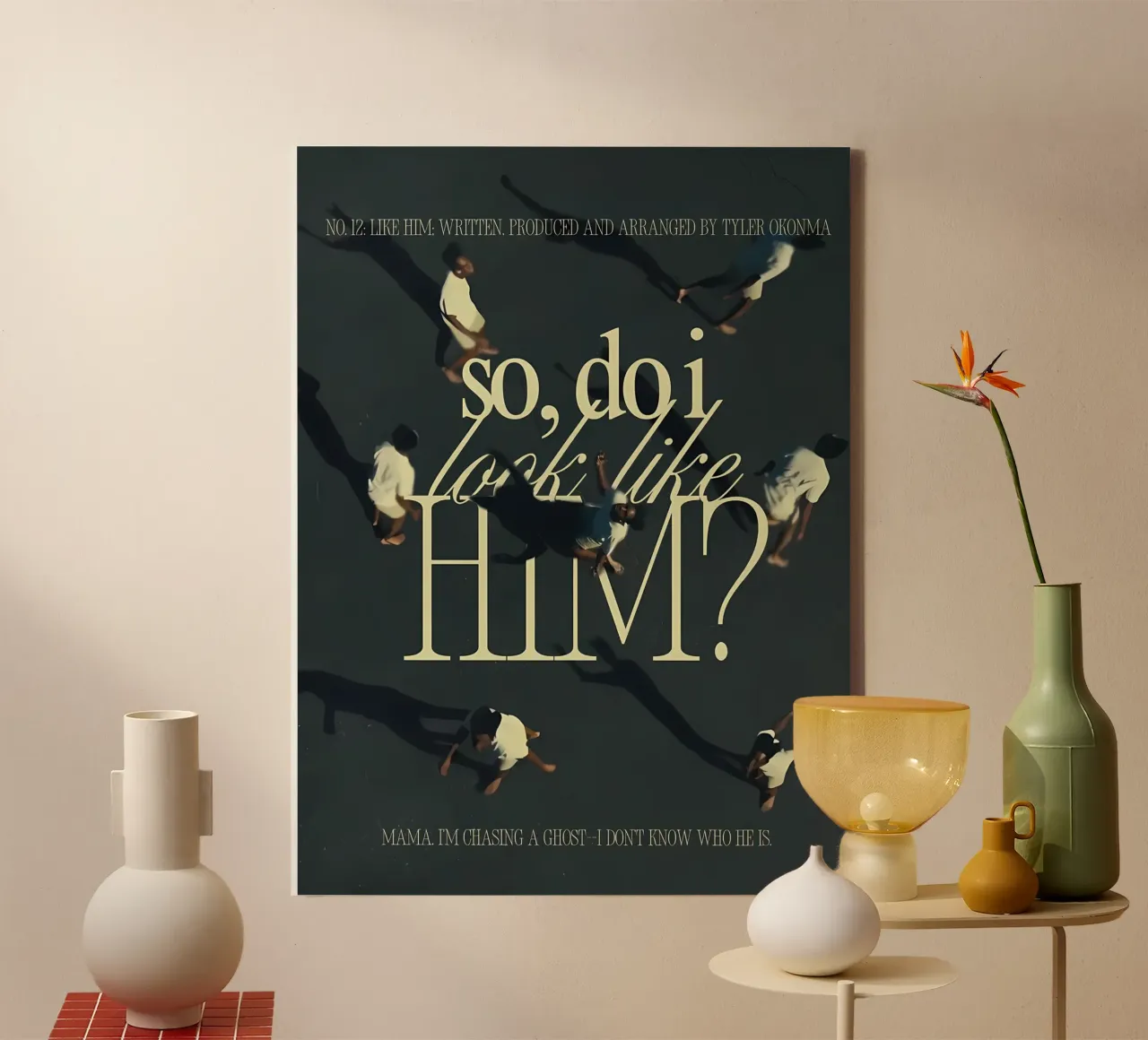 So, do I look him? canvas with Floater frame by Minae