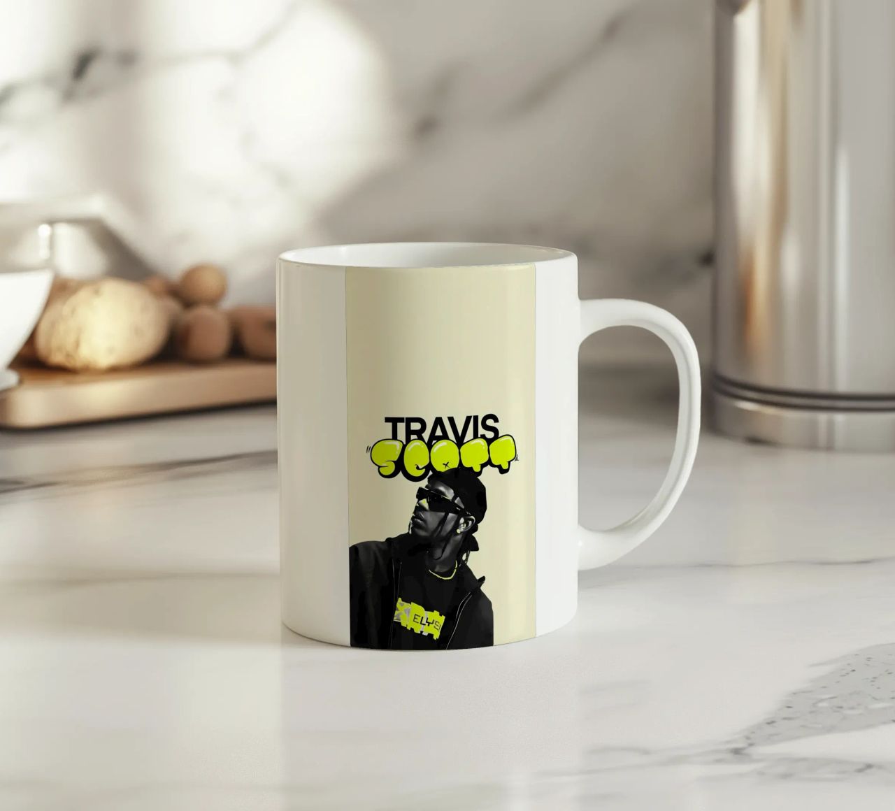 Travis scott tazza in ceramica da Minae