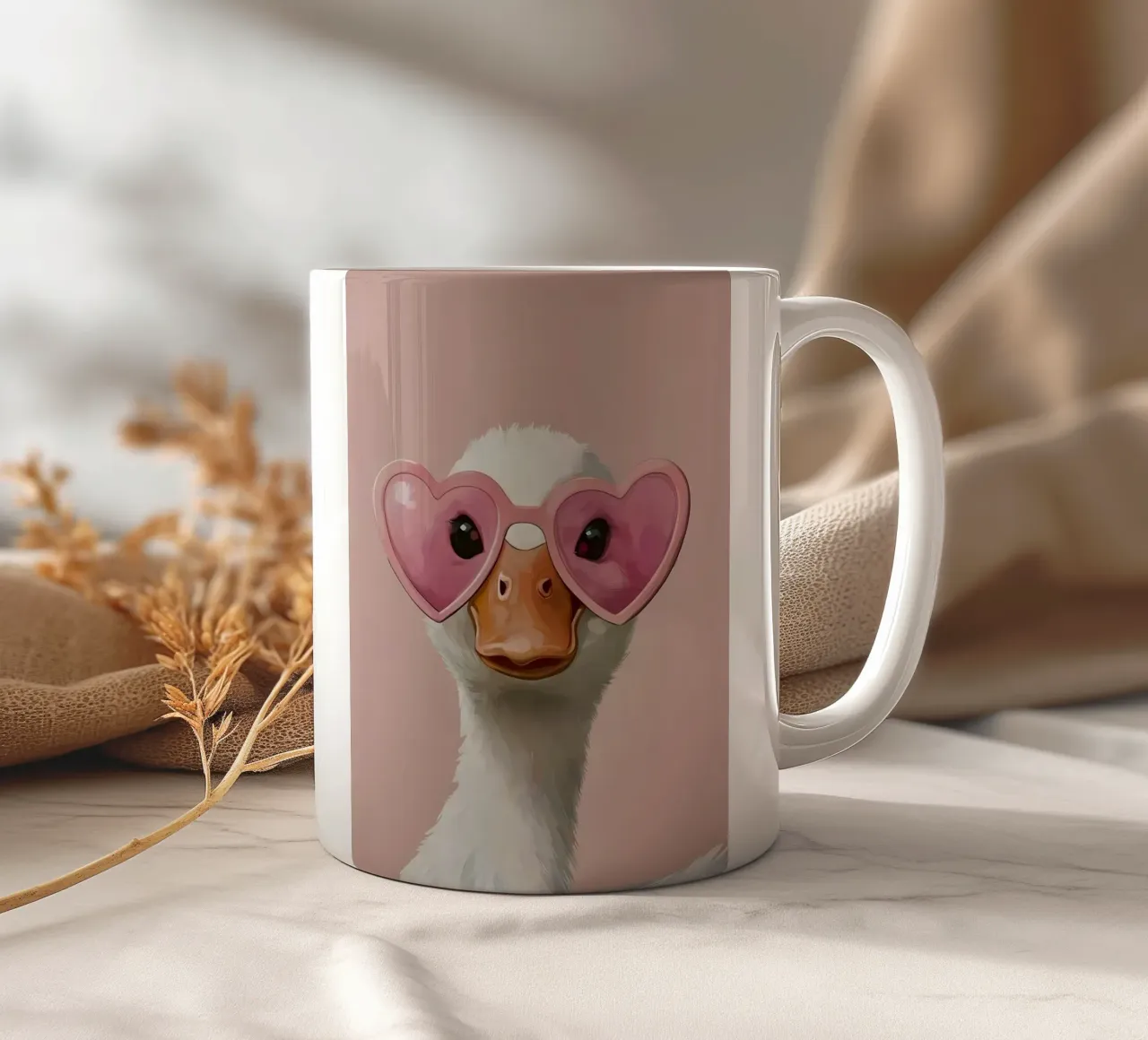Anatra carina tazza in ceramica da Pinku