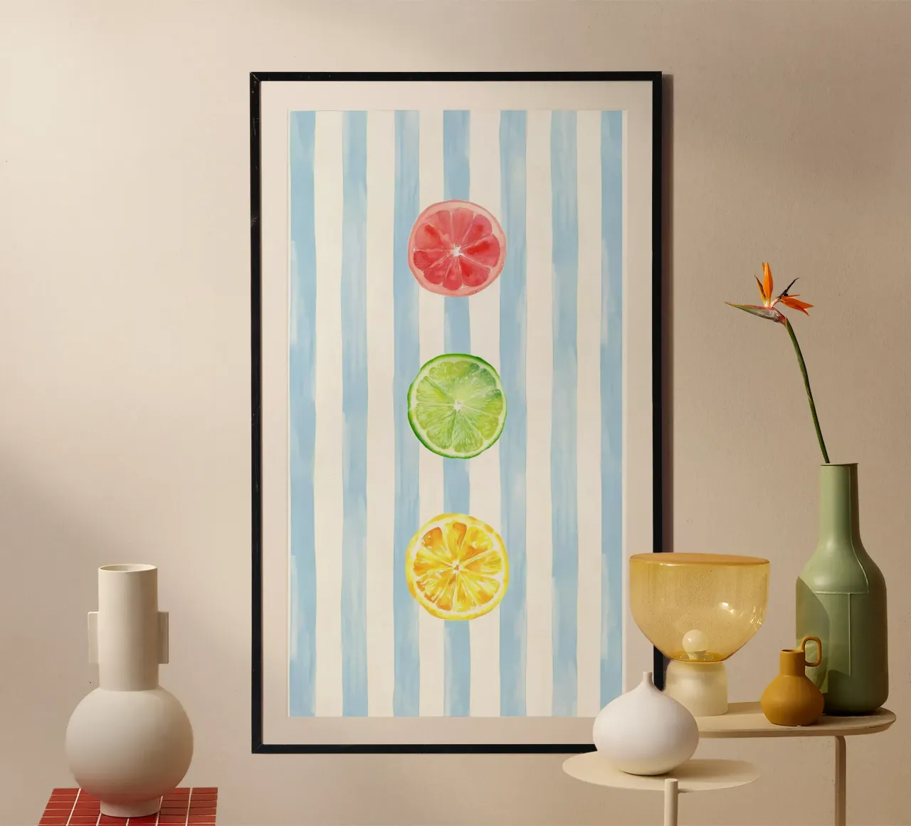 Zitrone Hahnemühle von Pinku