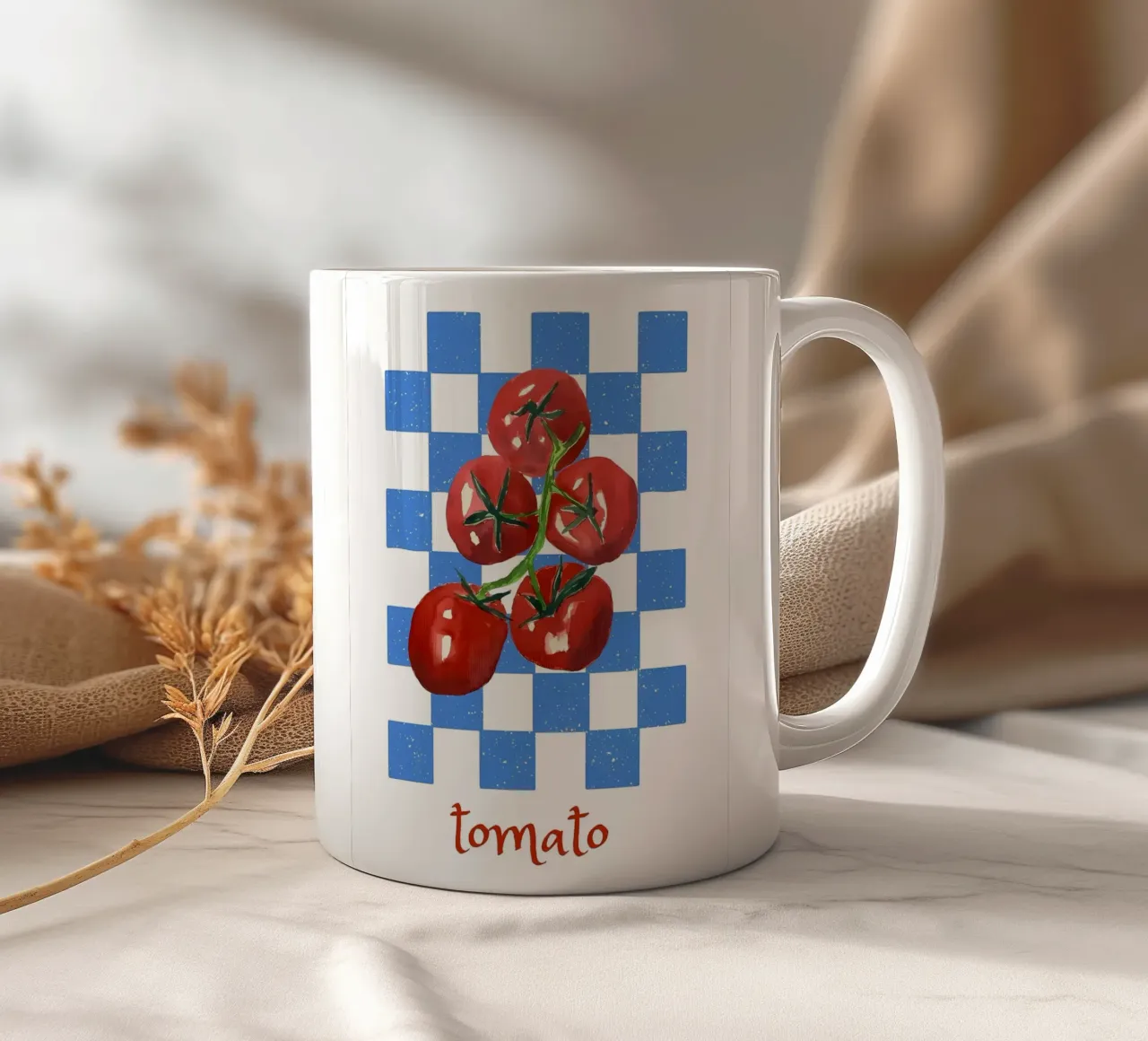 Pomodoro tazza in ceramica da Pinku