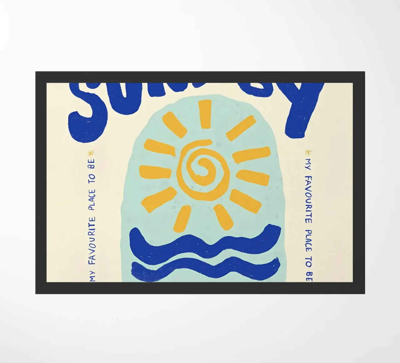 Al sole, in riva al mare zerbino da Pinku