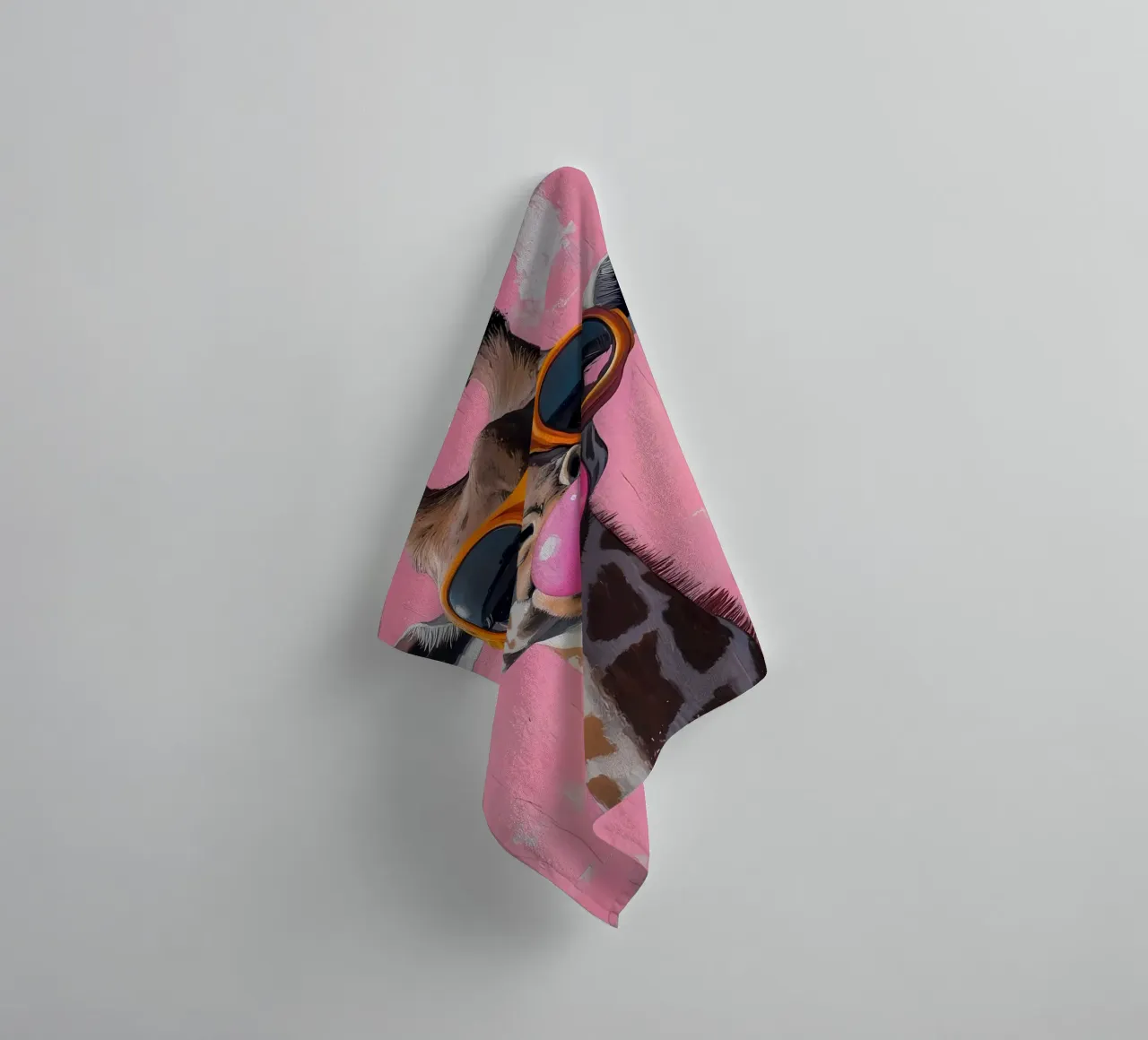 giraffa asciugamano da bagno da Pinku